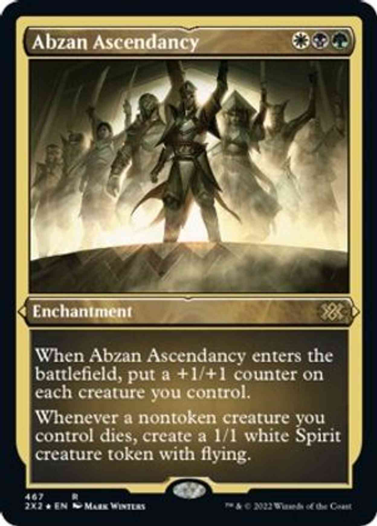 Abzan Ascendancy (Foil Etched) magic card front