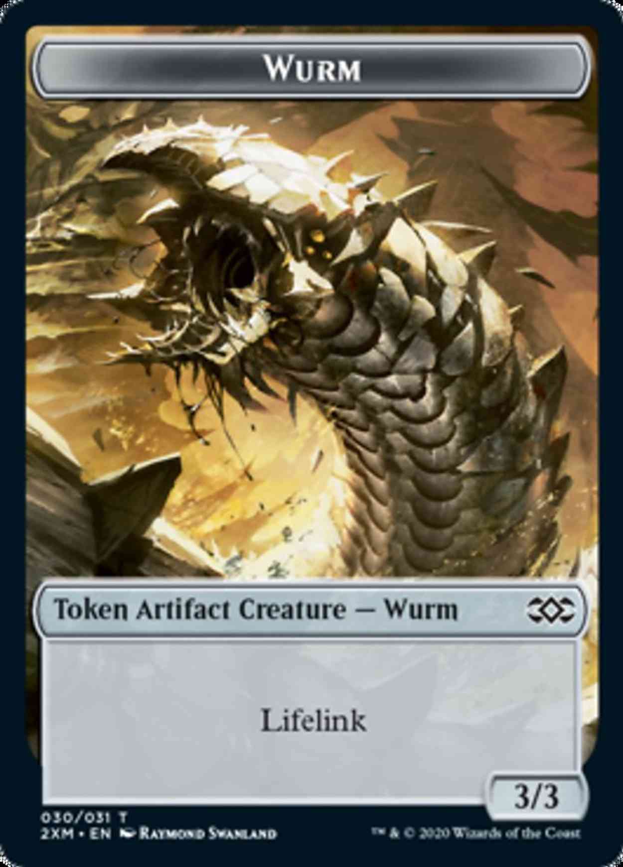 Wurm (030) Token magic card front