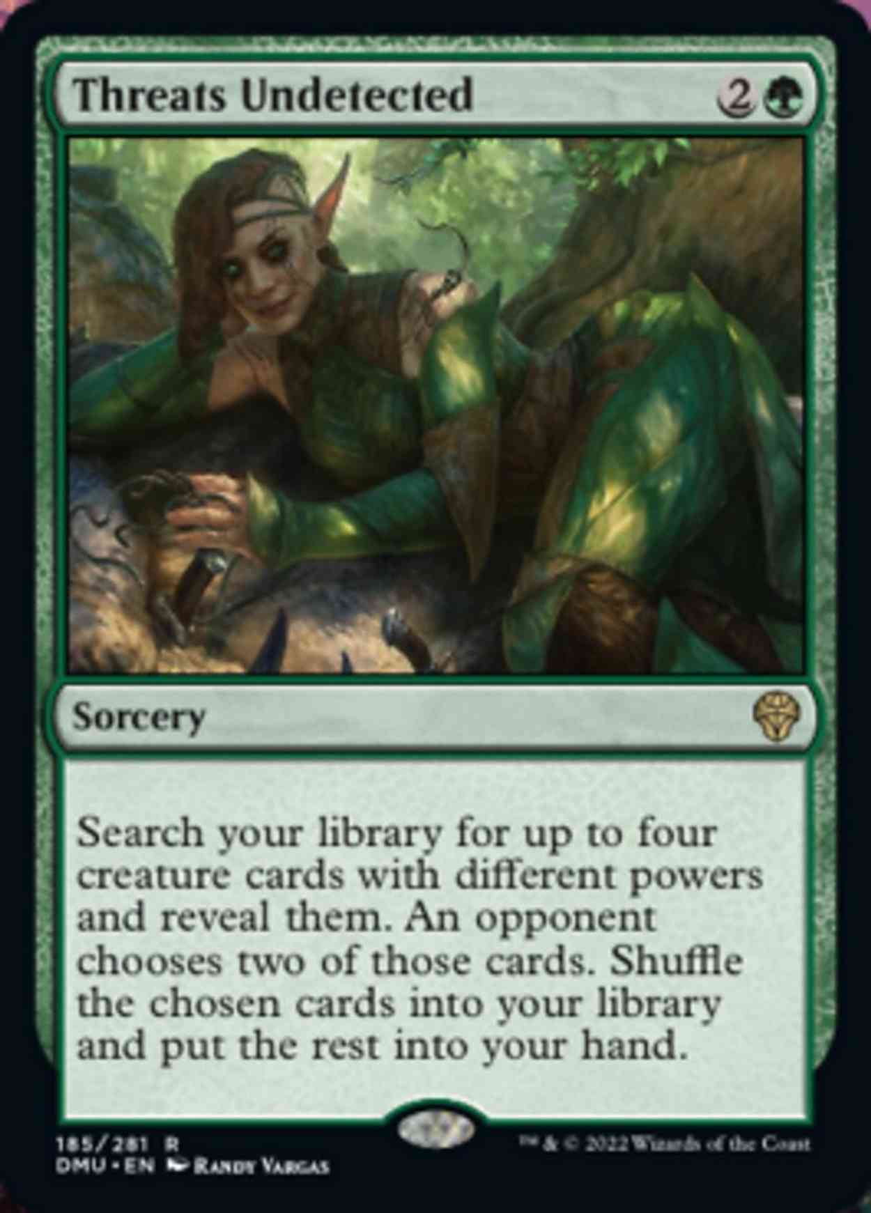 Threats Undetected magic card front