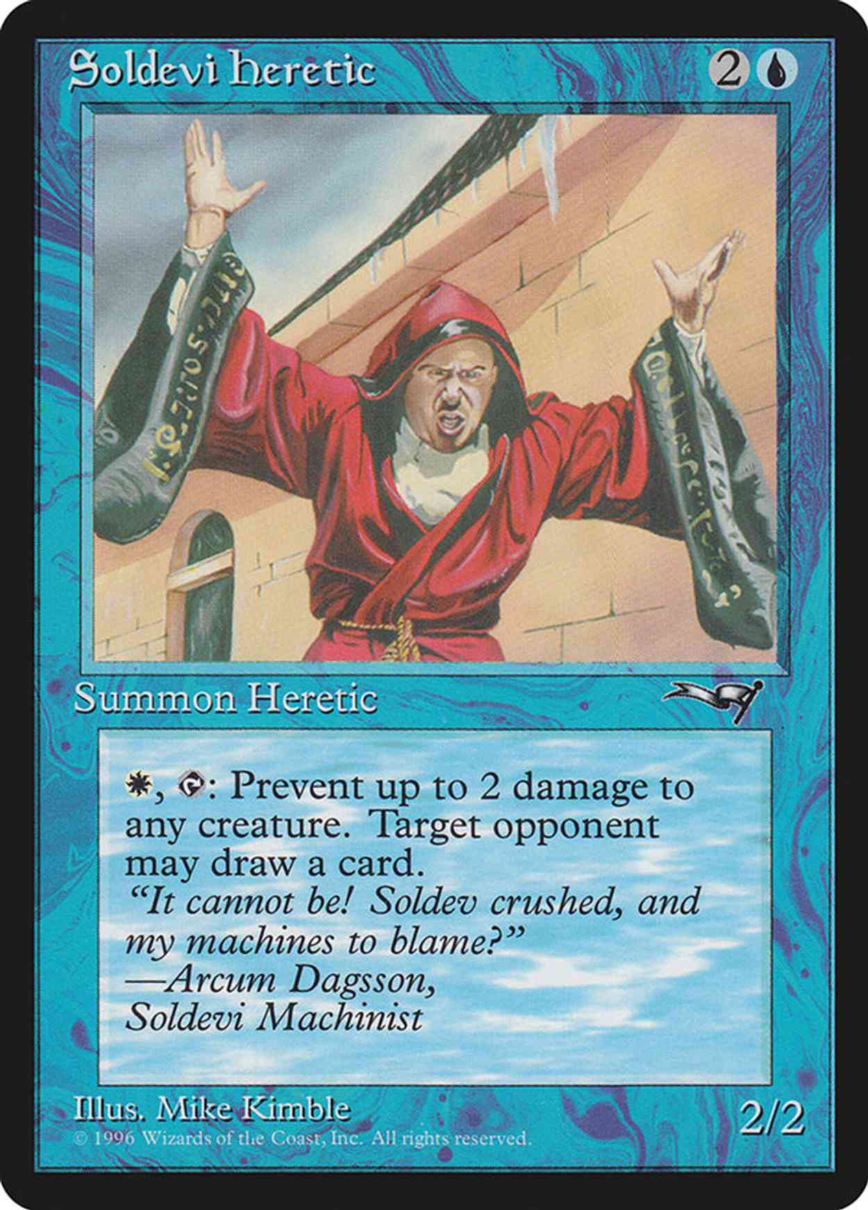 Soldevi Heretic magic card front