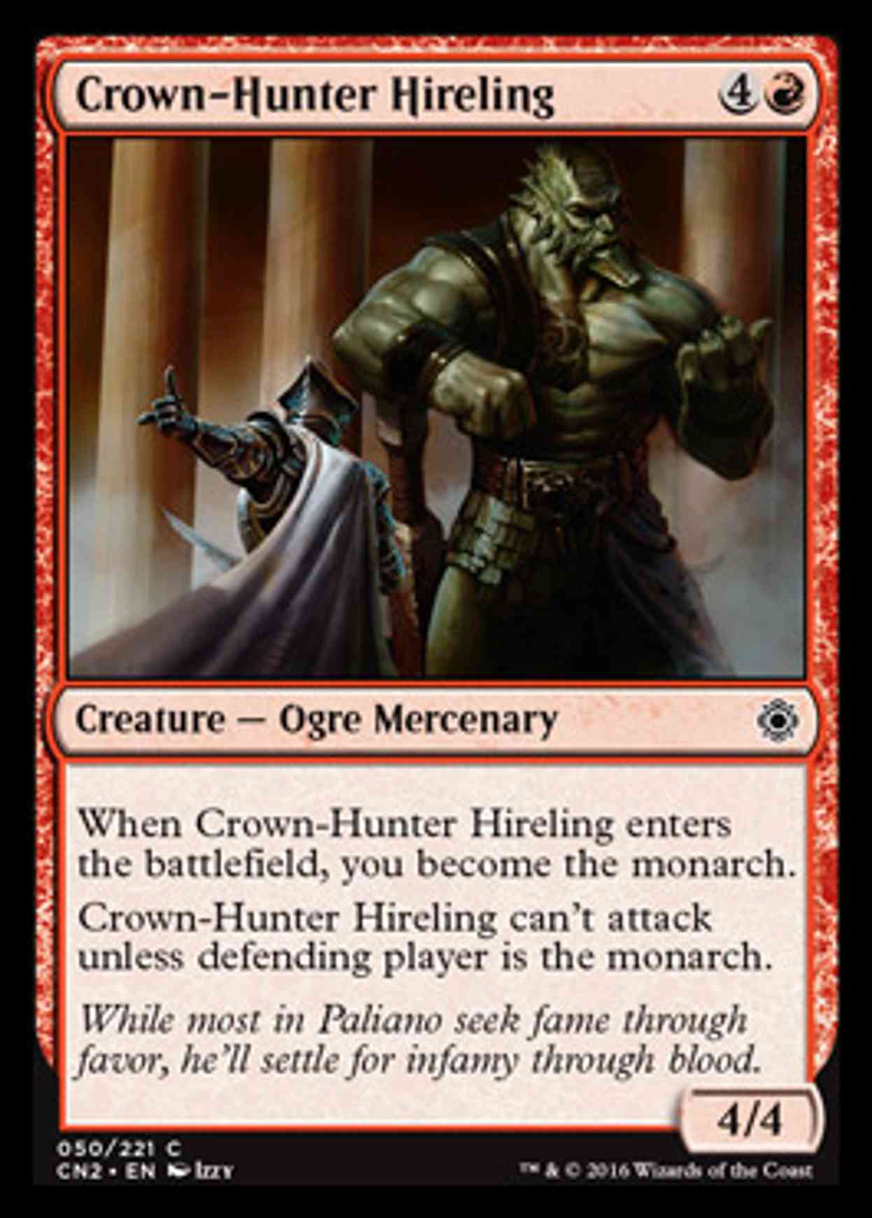 Crown-Hunter Hireling magic card front