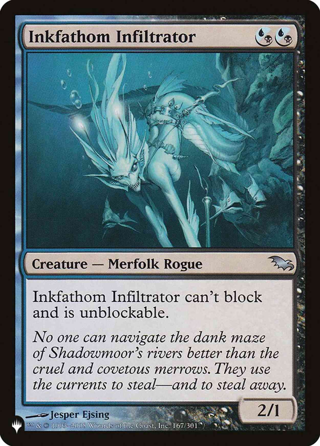 Inkfathom Infiltrator magic card front