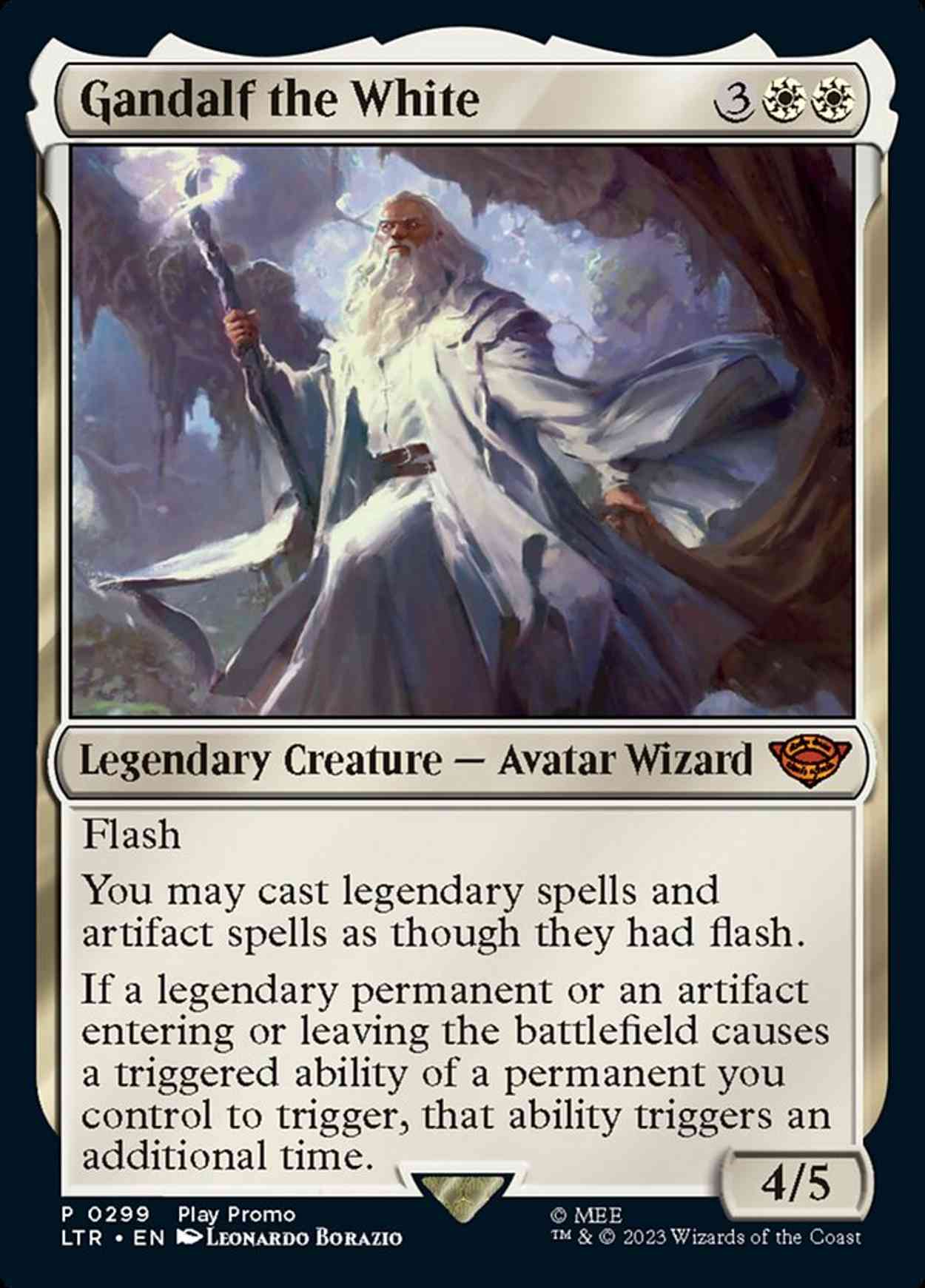 Gandalf the White magic card front