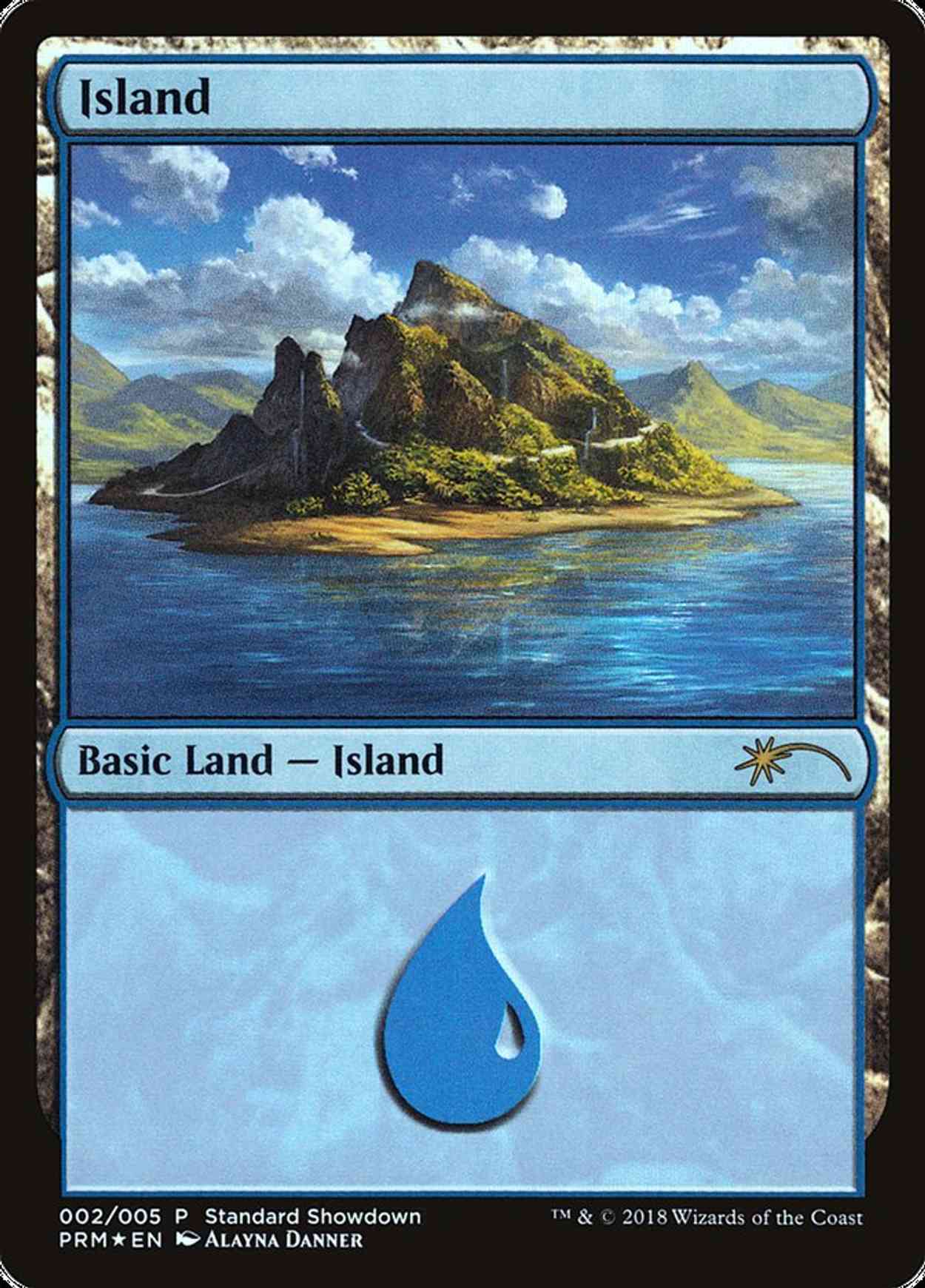 Island (Alayna Danner) magic card front