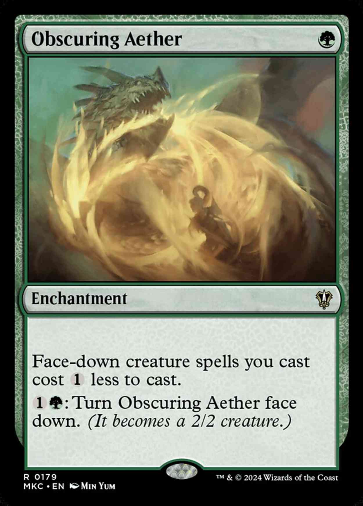 Obscuring Aether magic card front