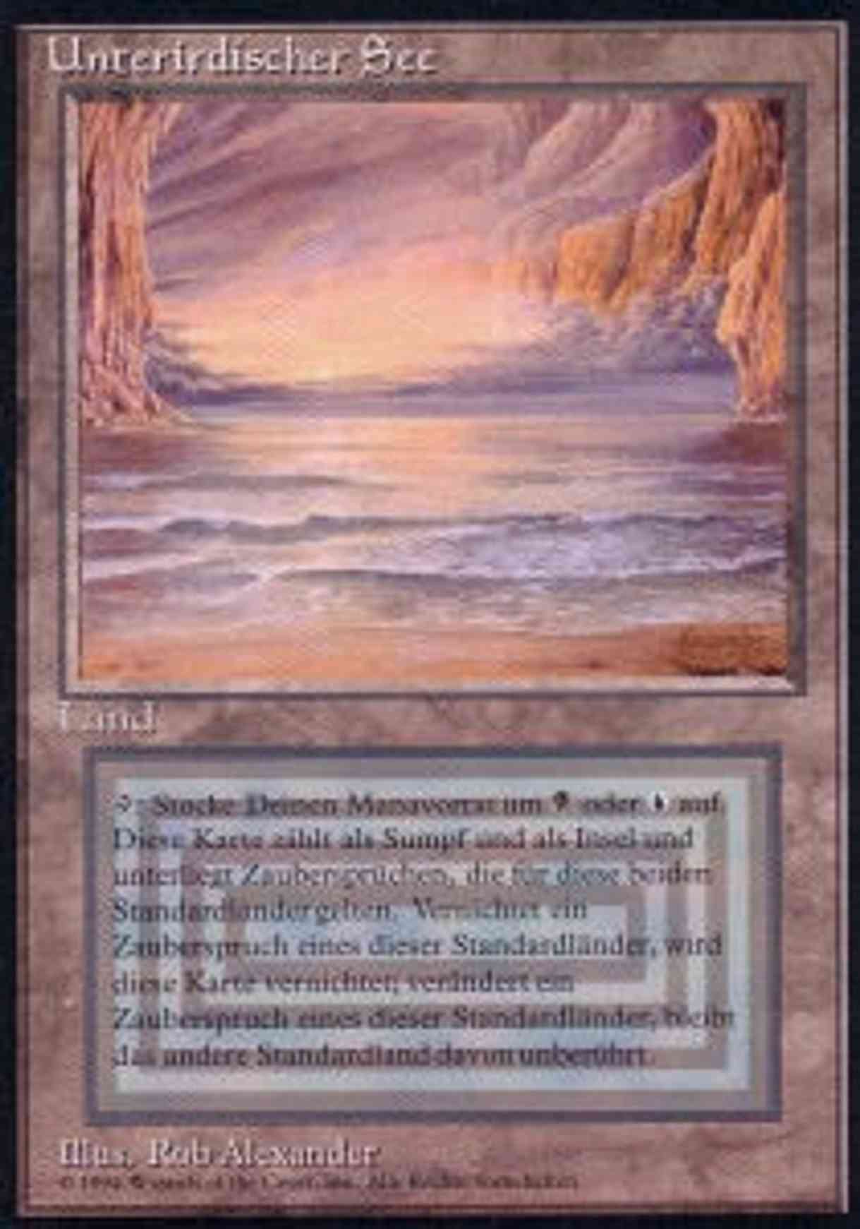 Underground Sea magic card front