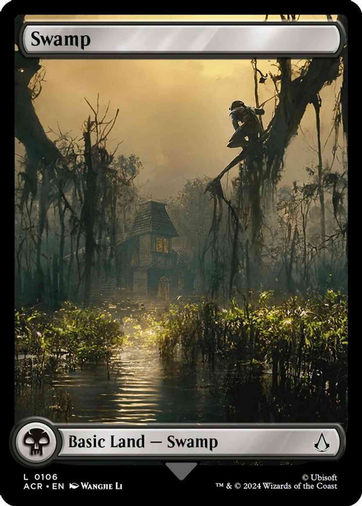 Swamp (0106) magic card front