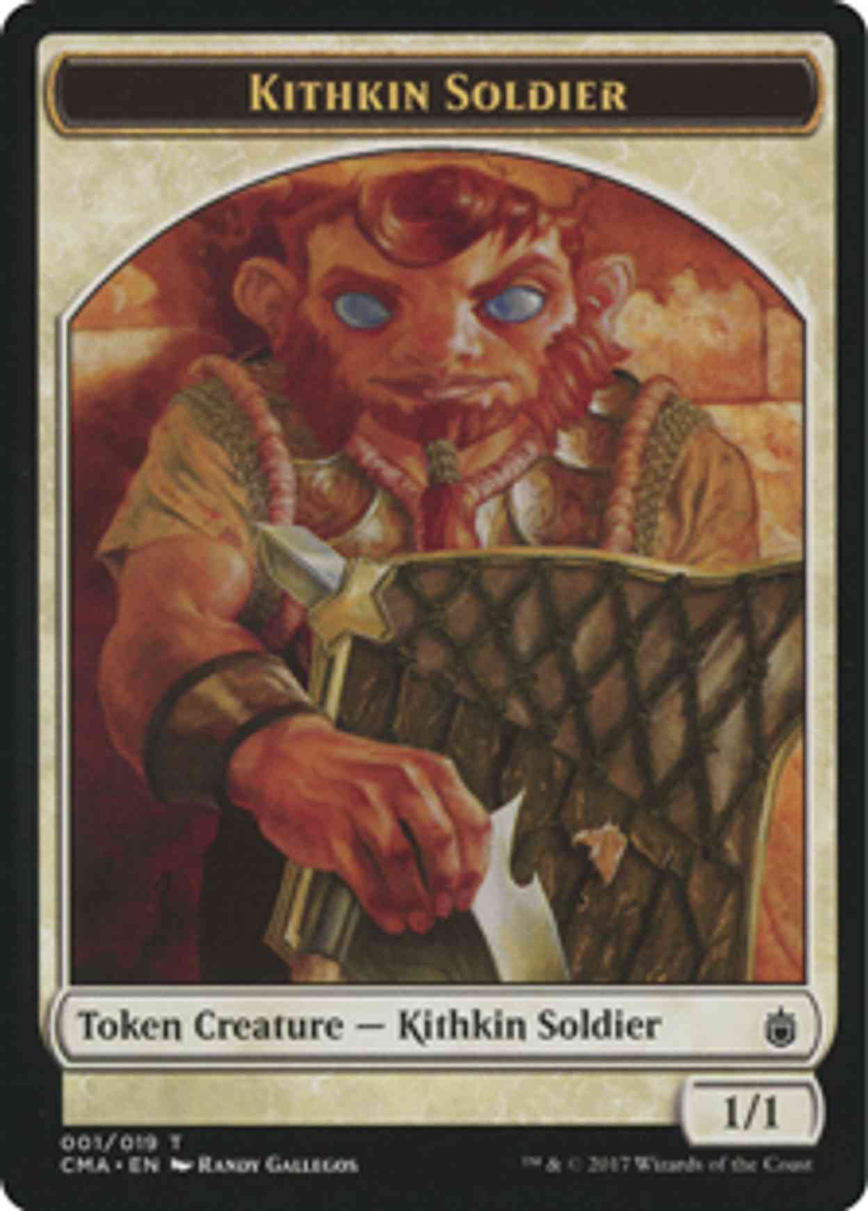 Kithkin Soldier Token (001) magic card front