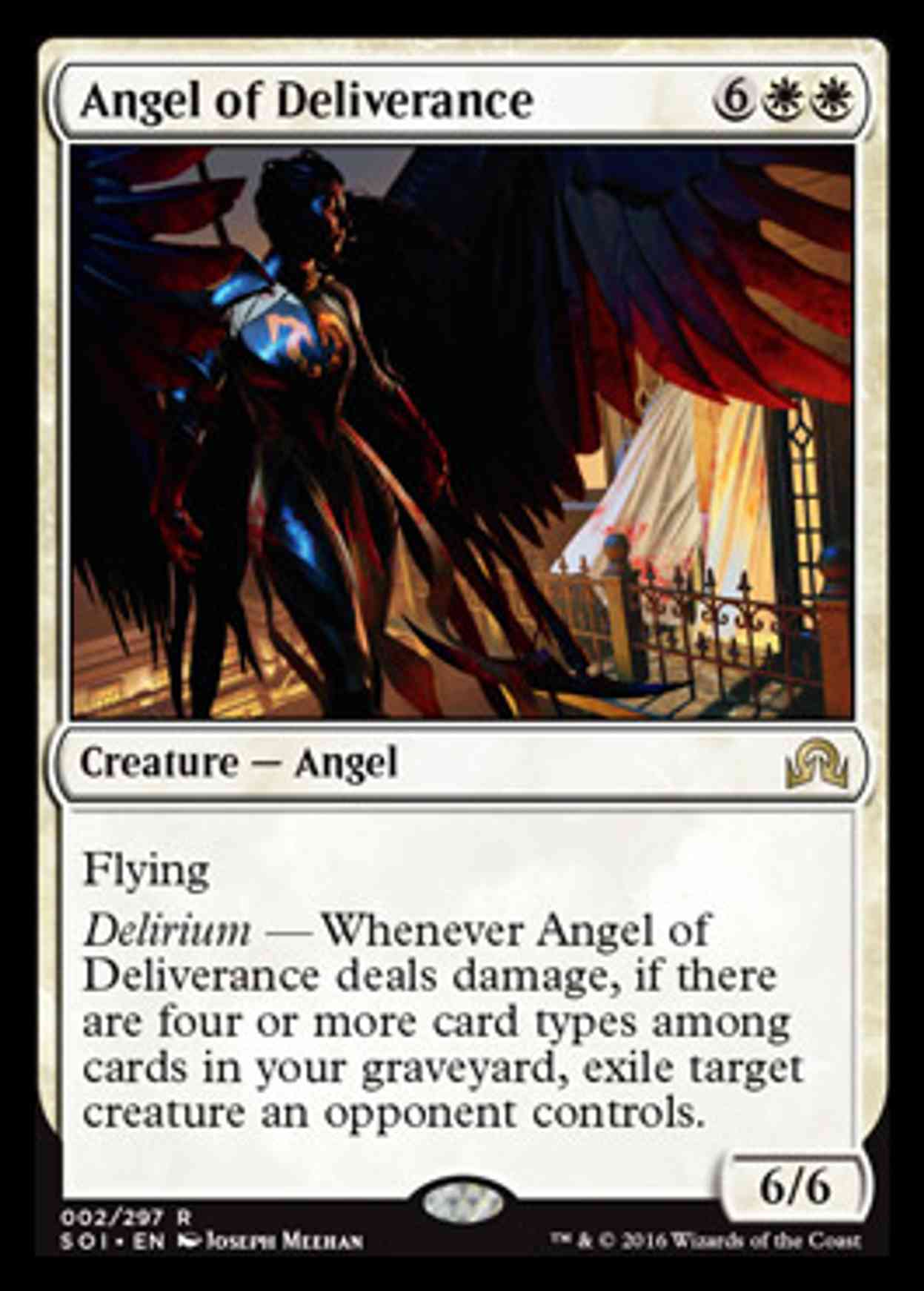 Angel of Deliverance magic card front