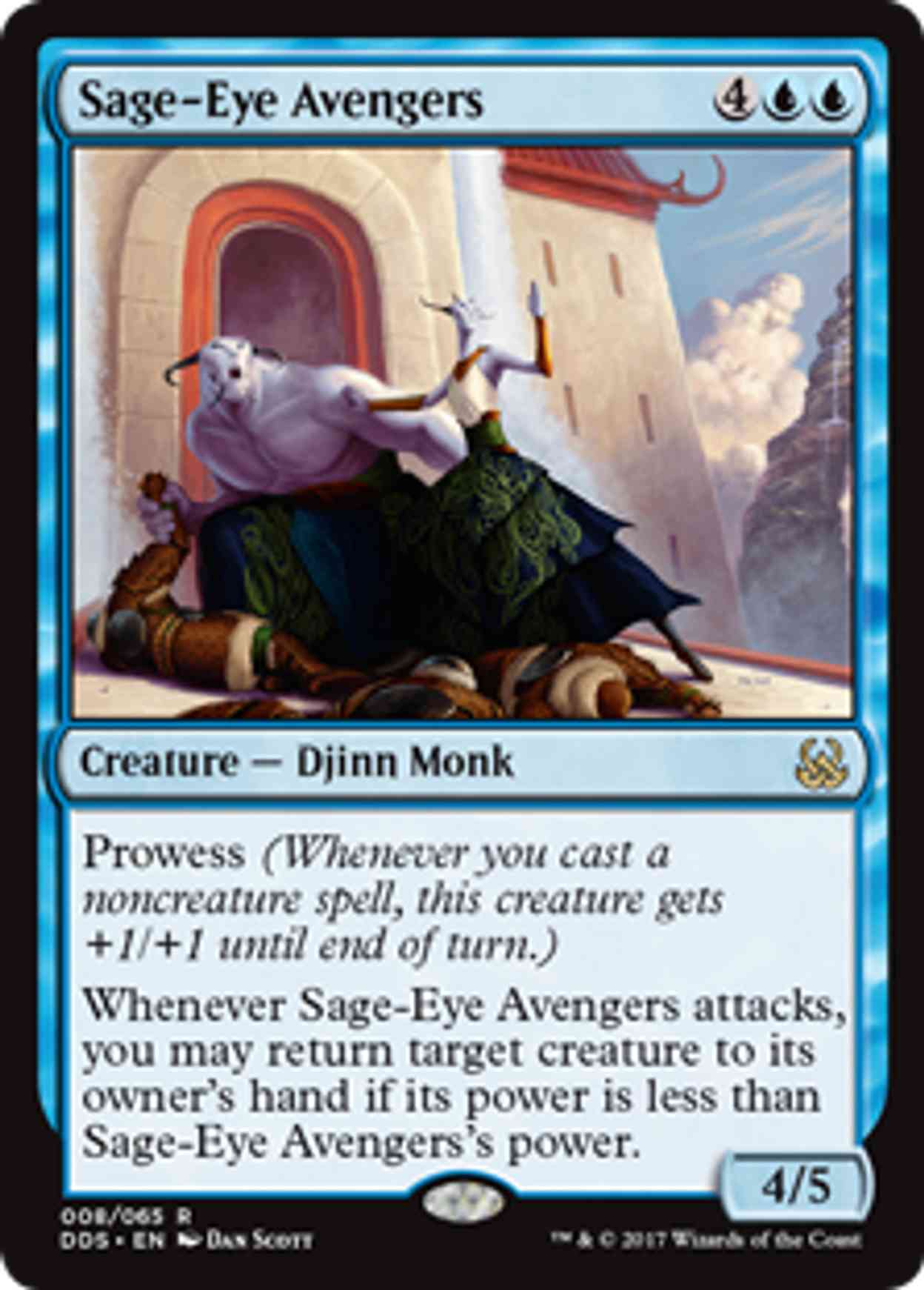 Sage-Eye Avengers magic card front