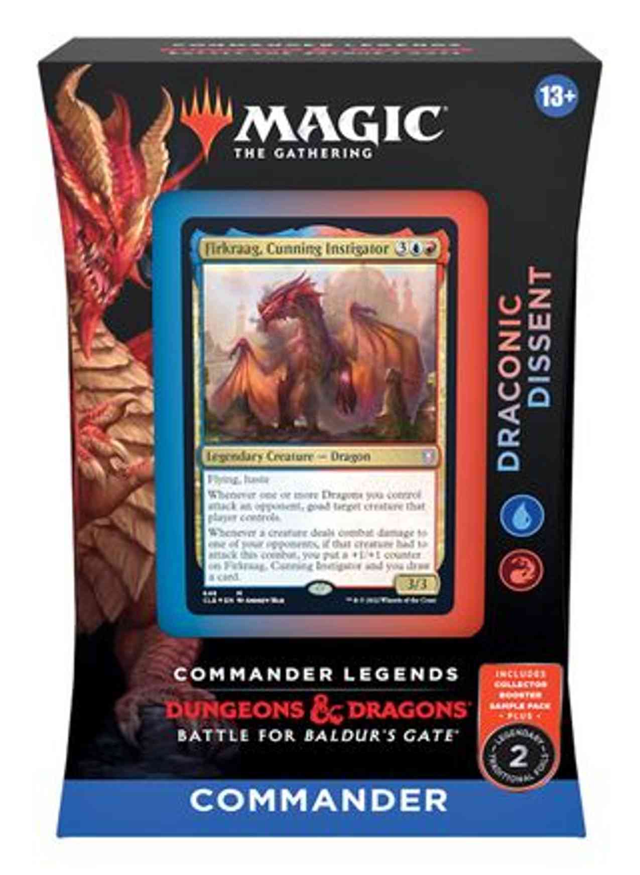Commander Legends: Battle for Baldur's Gate - Draconic Dissent Commander Deck magic card front