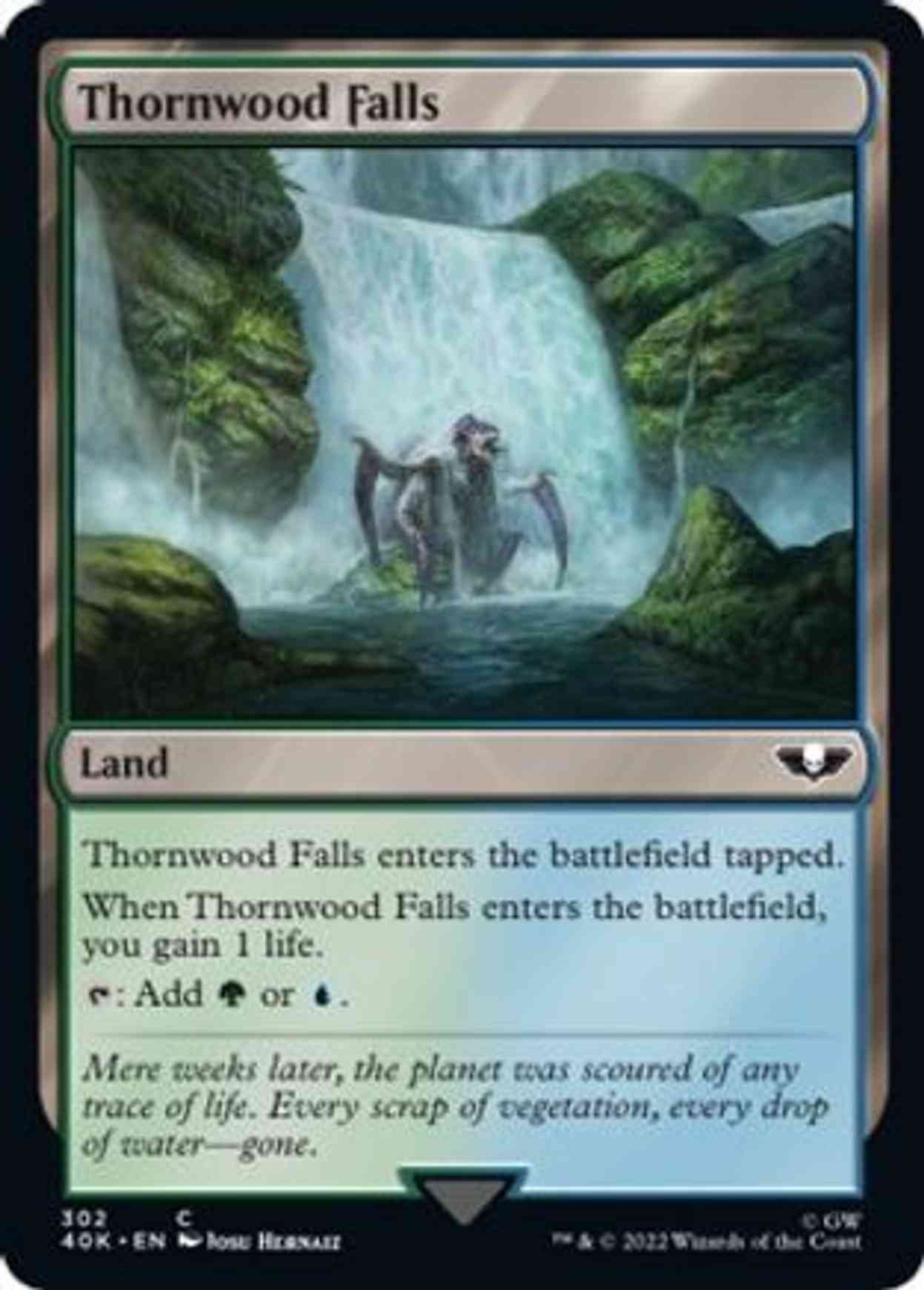 Thornwood Falls (Surge Foil) magic card front