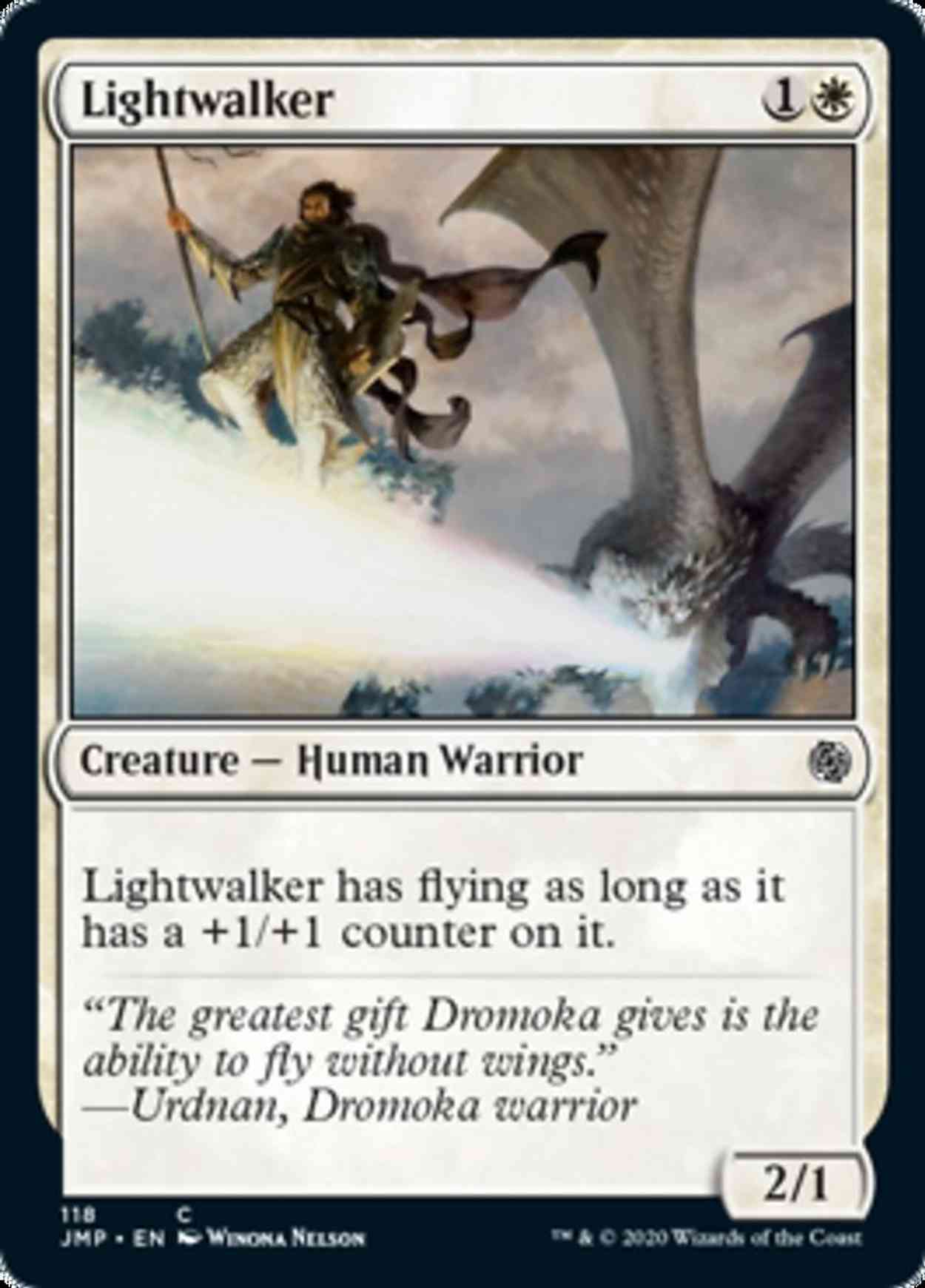Lightwalker magic card front