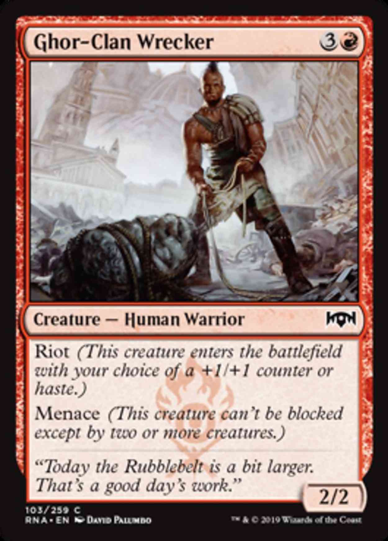 Ghor-Clan Wrecker magic card front