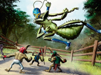 creature-â€” insect wrestler