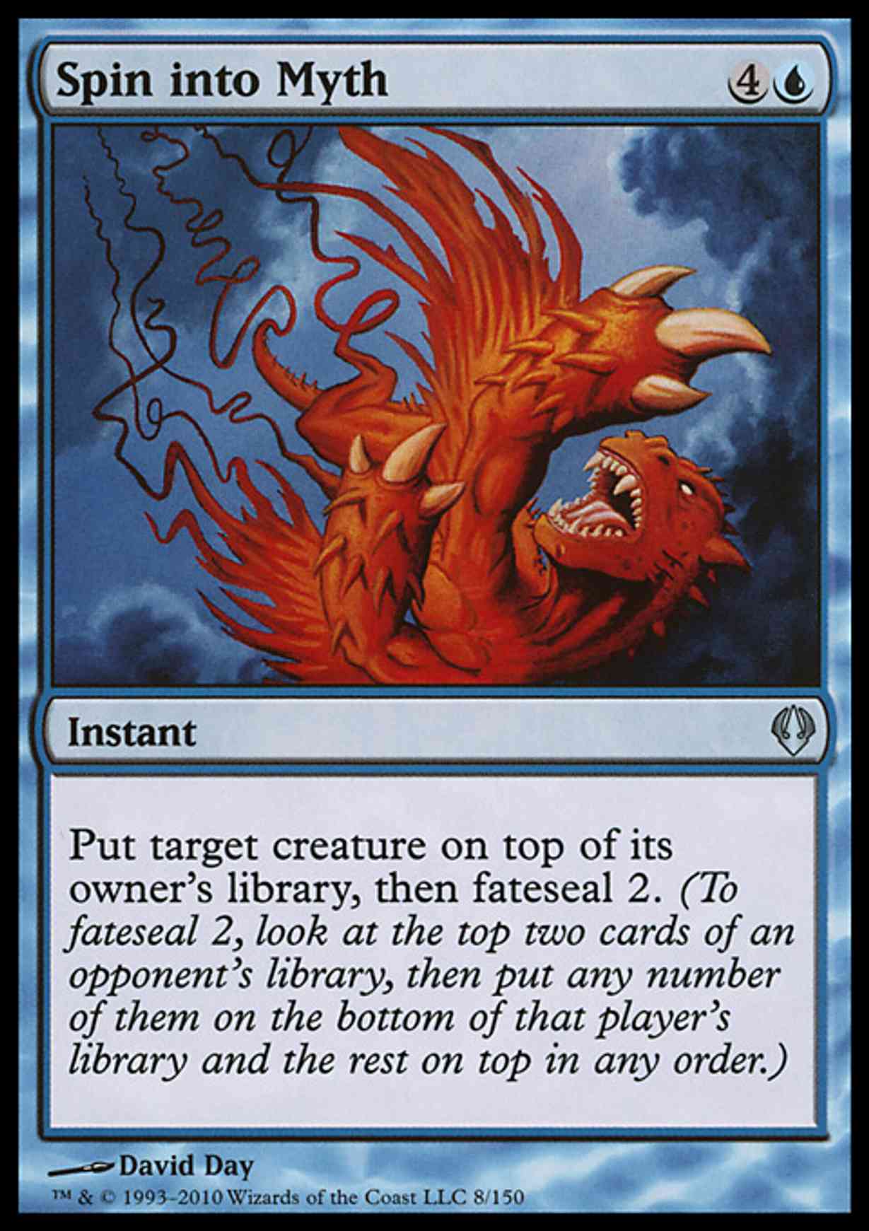 Spin into Myth magic card front