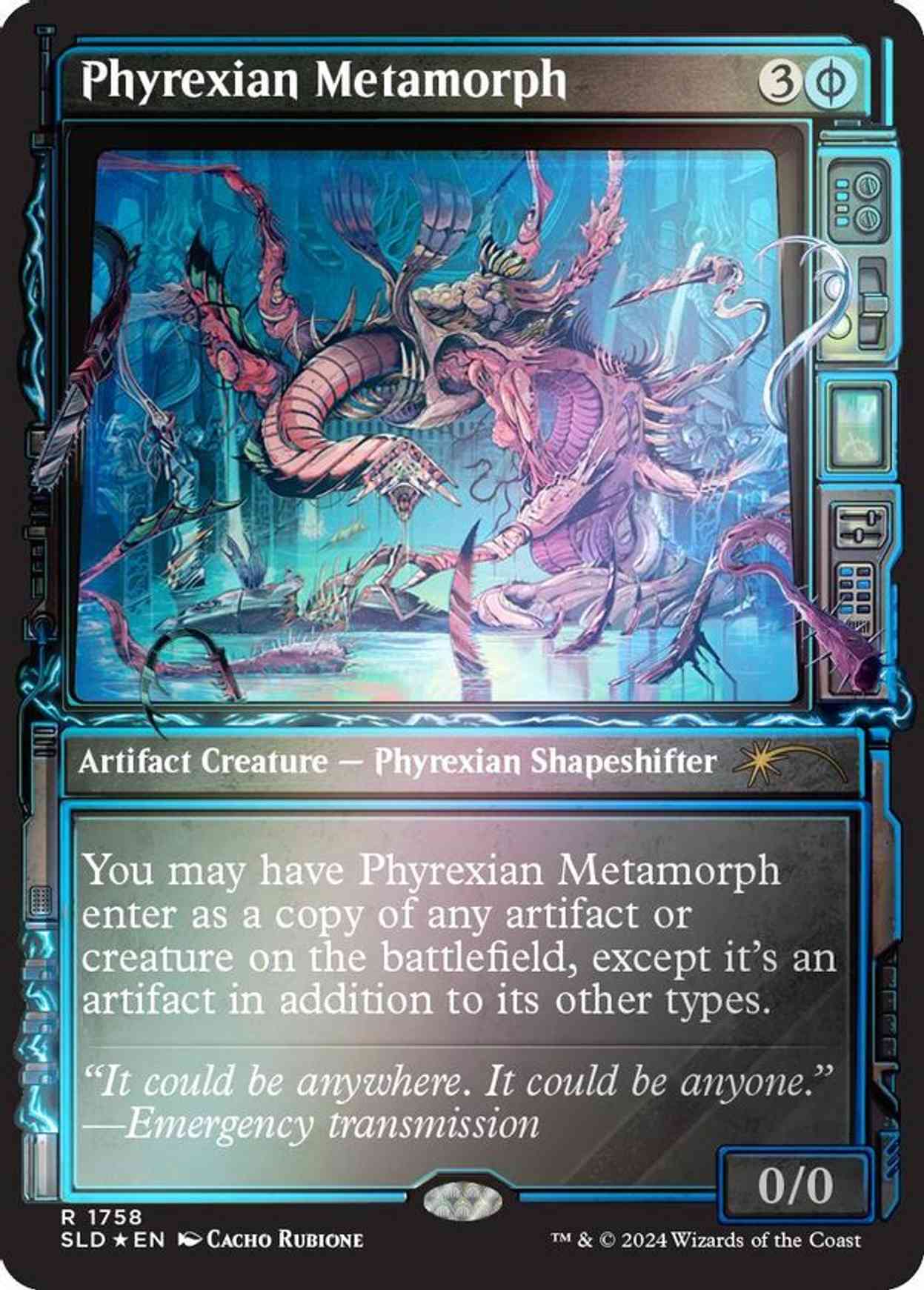 Phyrexian Metamorph (Rainbow Foil) magic card front