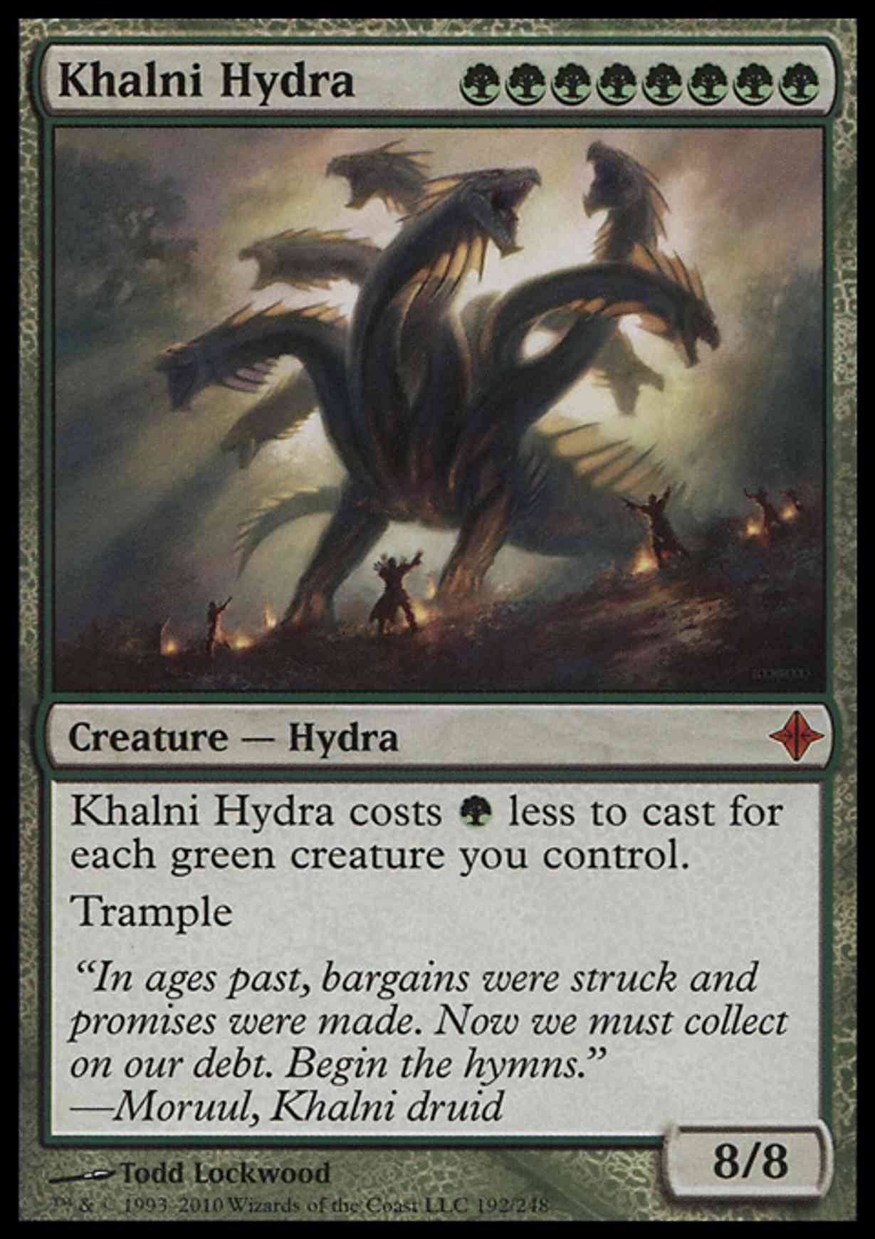 Khalni Hydra magic card front