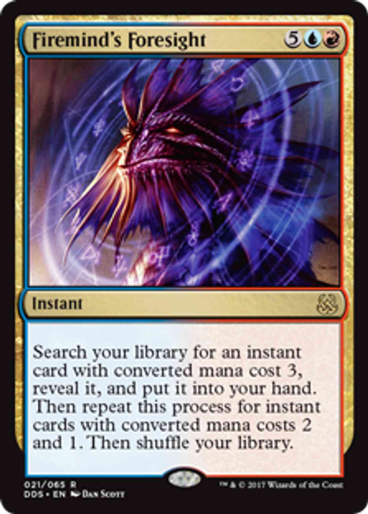 Firemind's Foresight magic card front