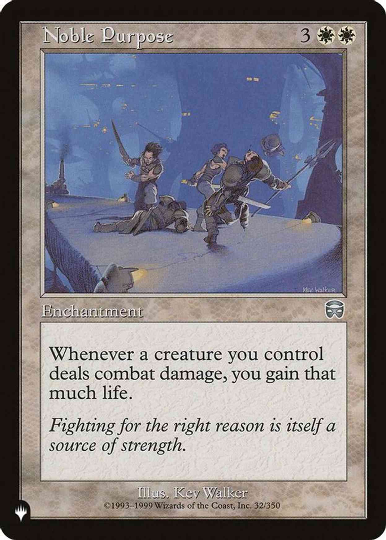 Noble Purpose magic card front