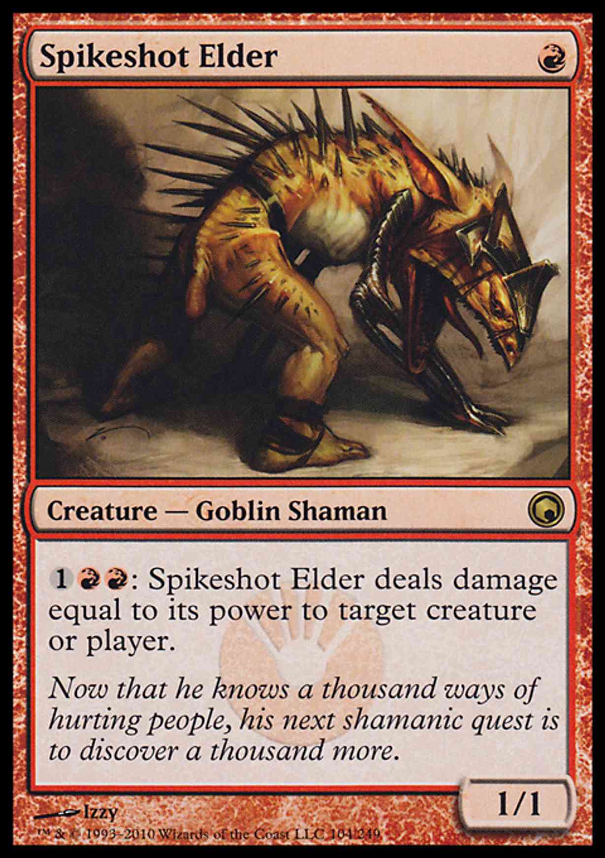 Spikeshot Elder magic card front