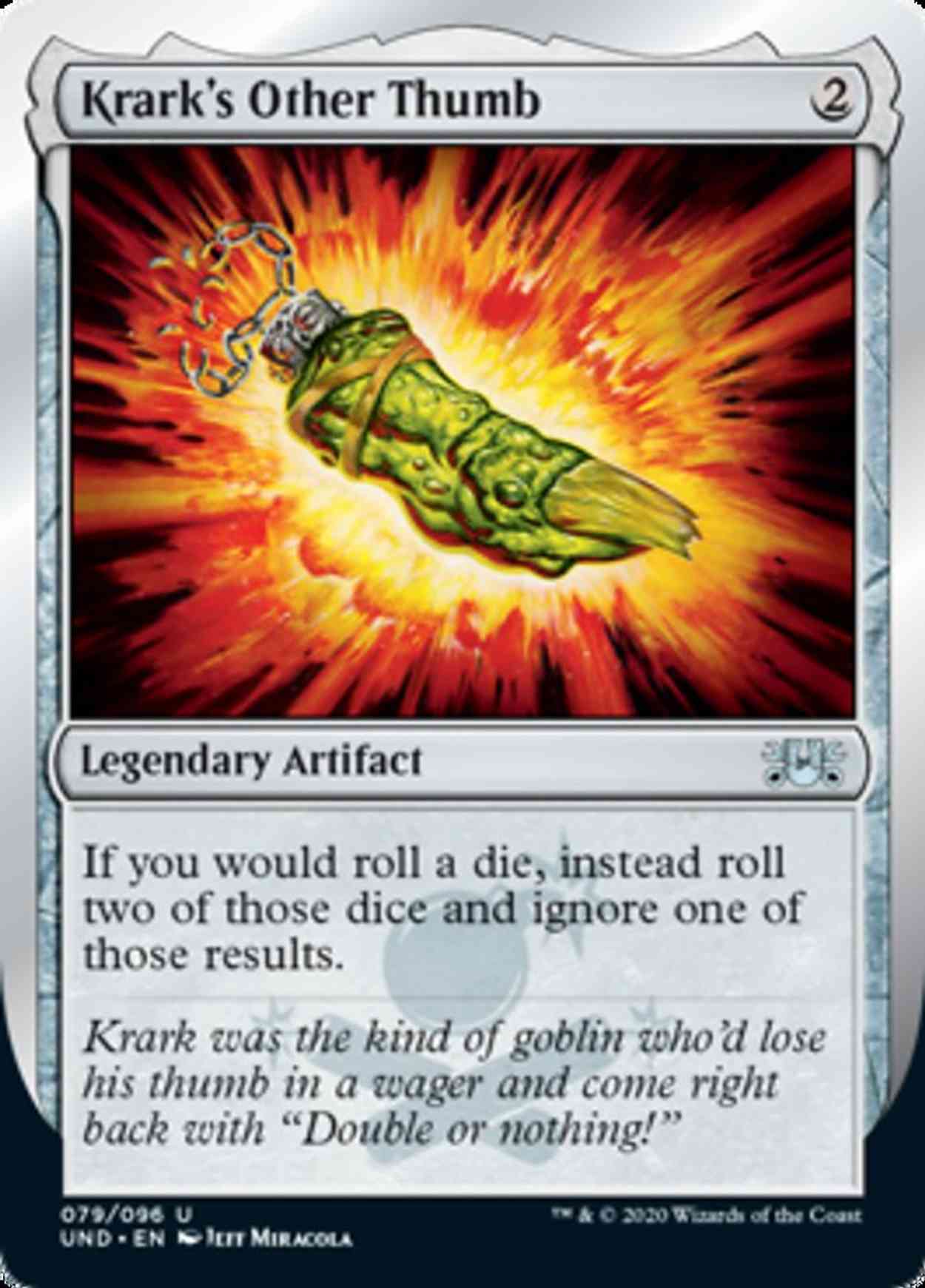 Krark's Other Thumb magic card front