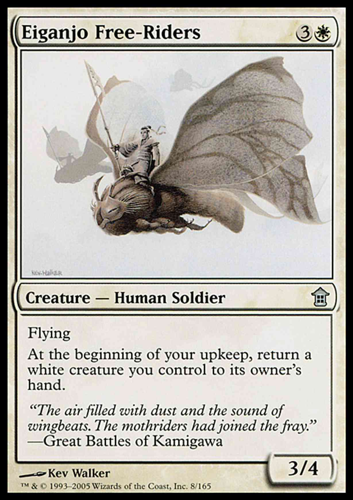 Eiganjo Free-Riders magic card front