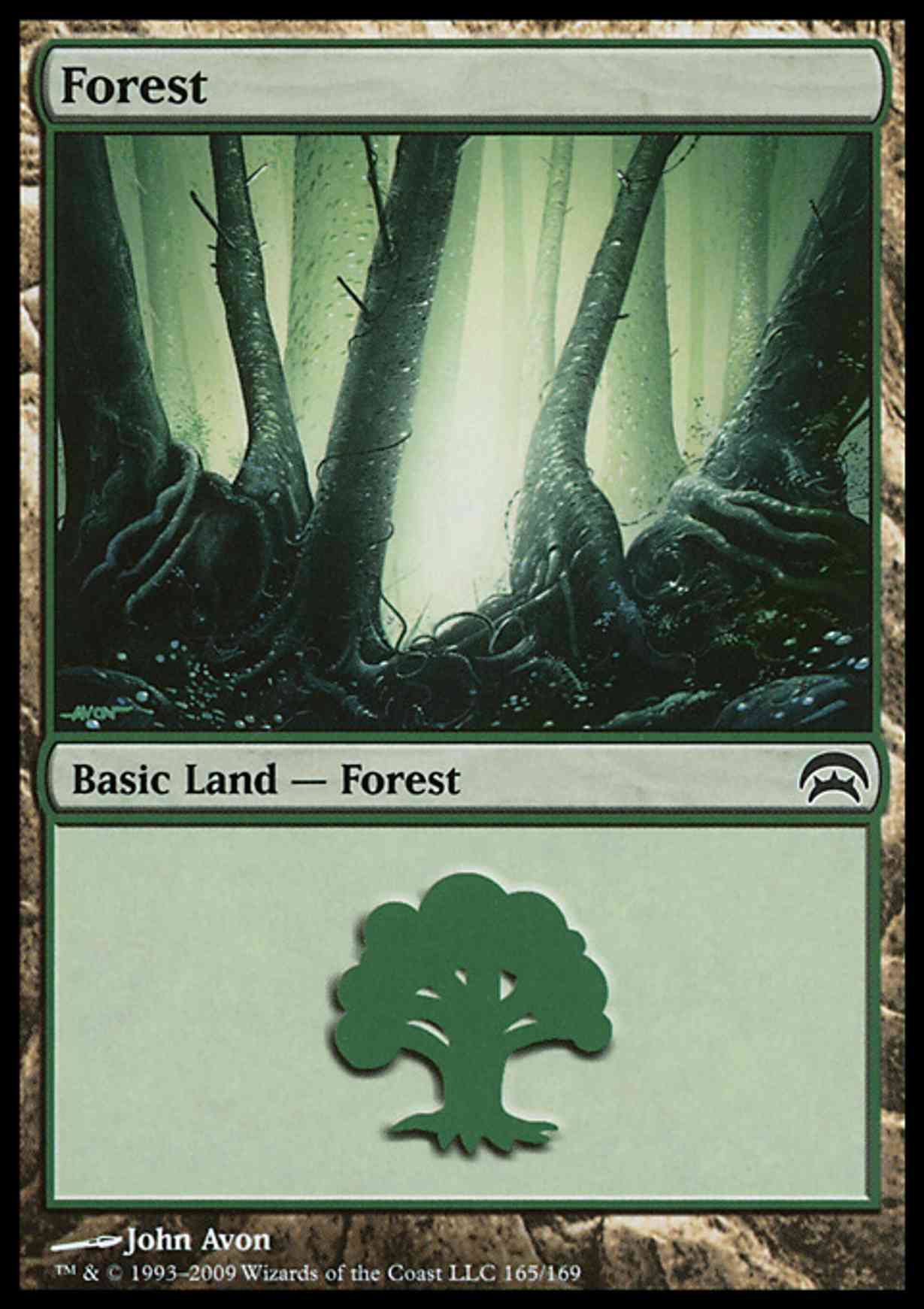 Forest (165)  magic card front