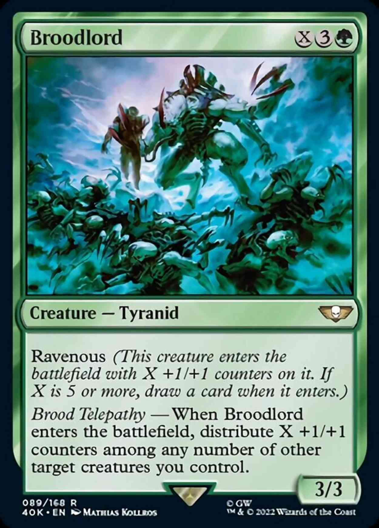 Broodlord magic card front