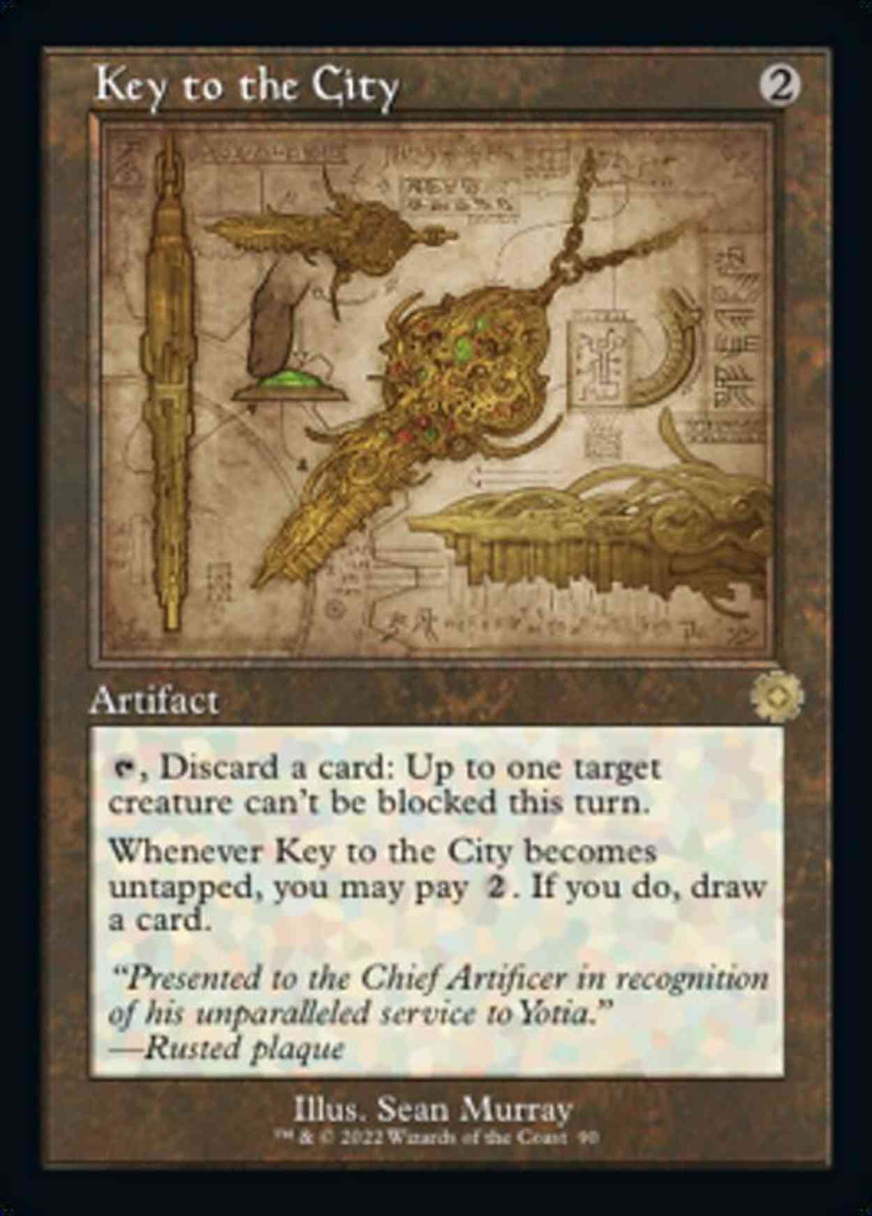 Key to the City (Schematic) magic card front