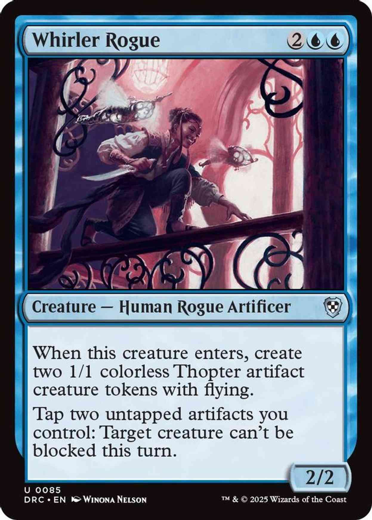 Whirler Rogue magic card front