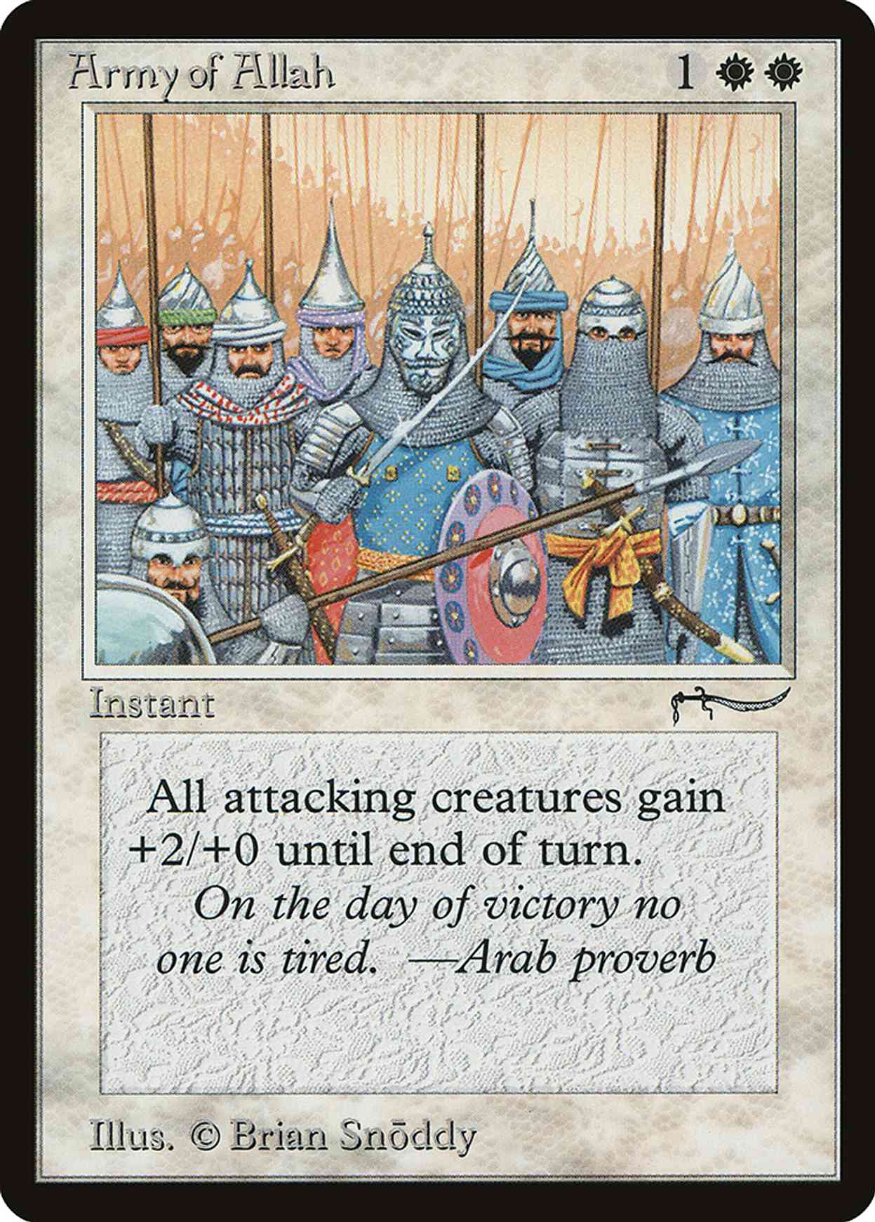 Army of Allah (Light) magic card front