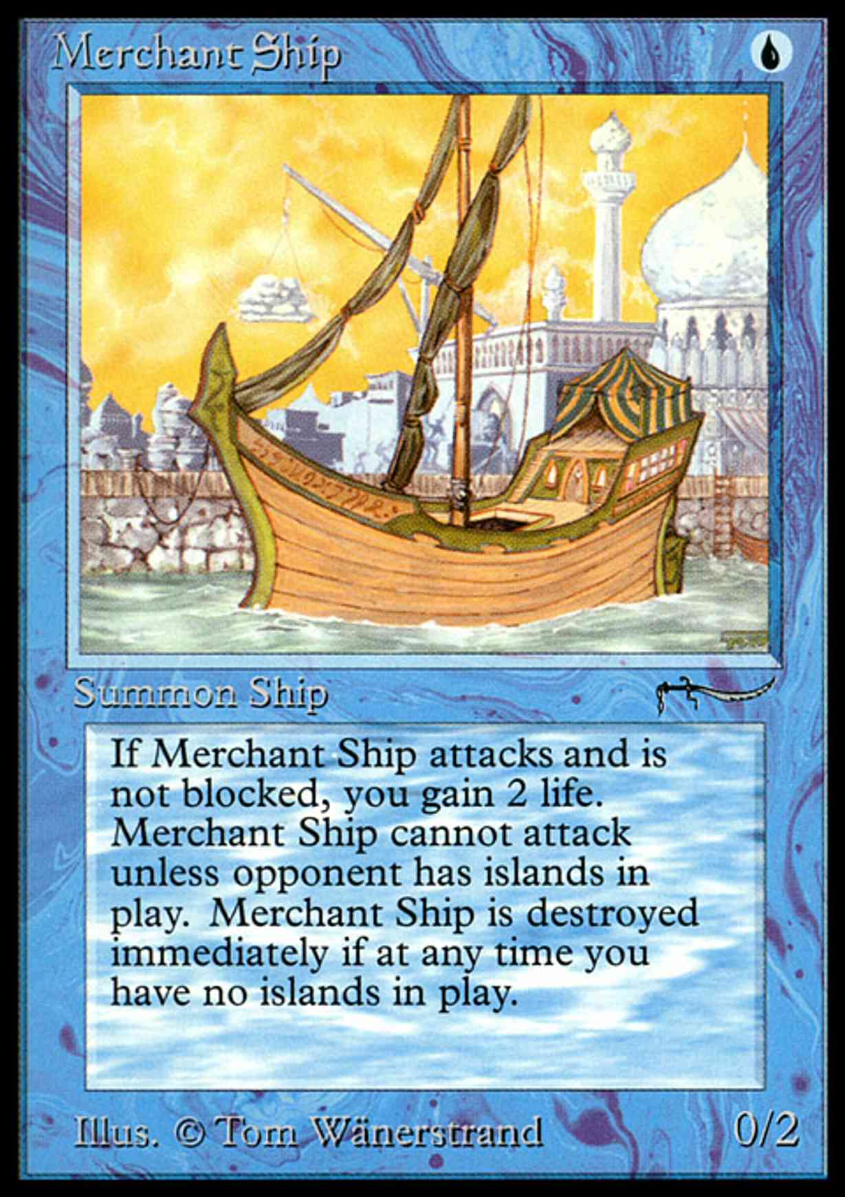 Merchant Ship magic card front