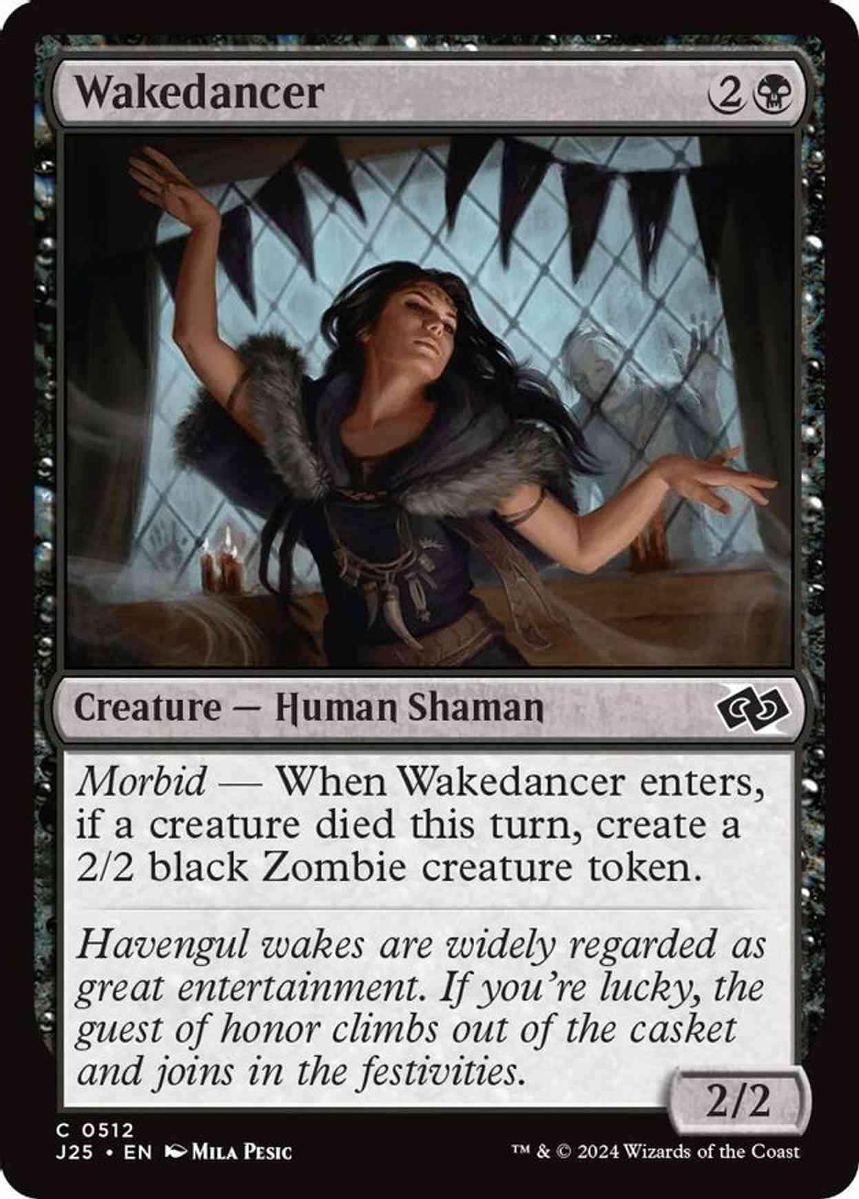 Wakedancer magic card front
