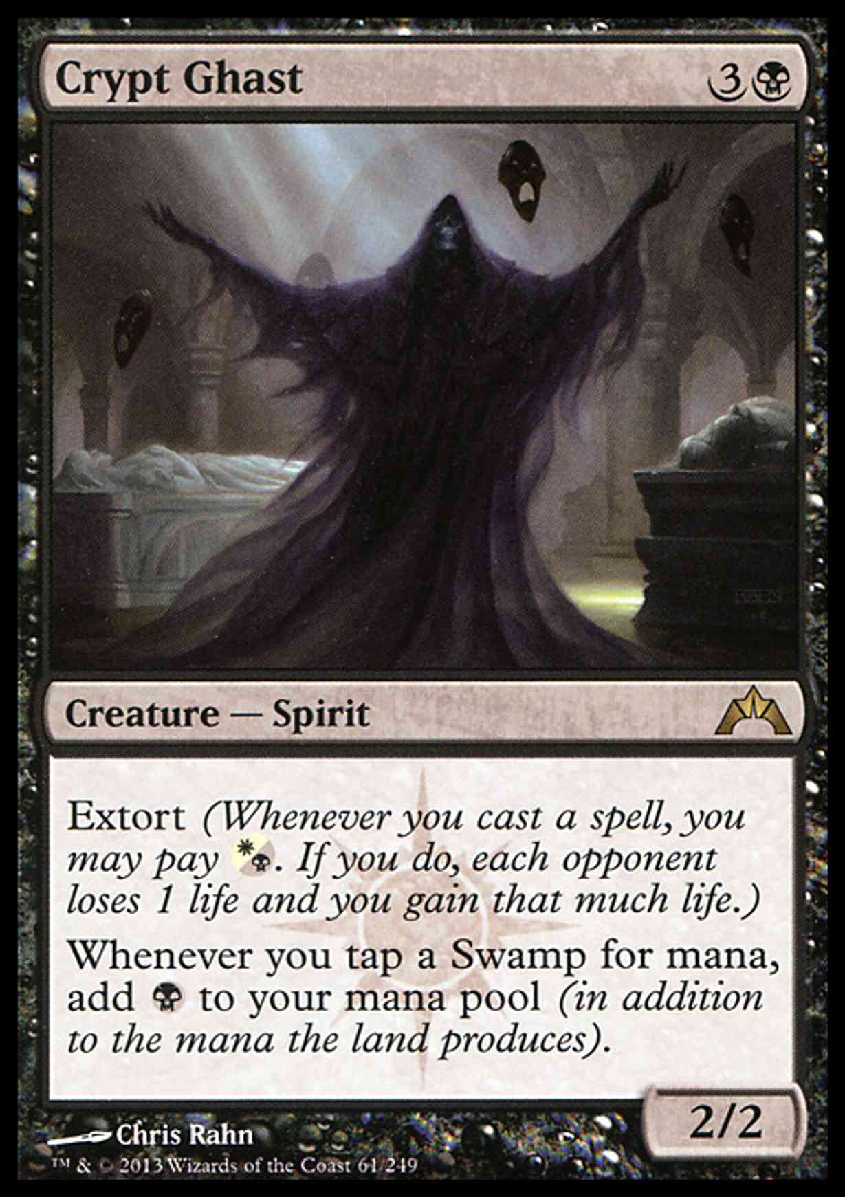 Crypt Ghast magic card front