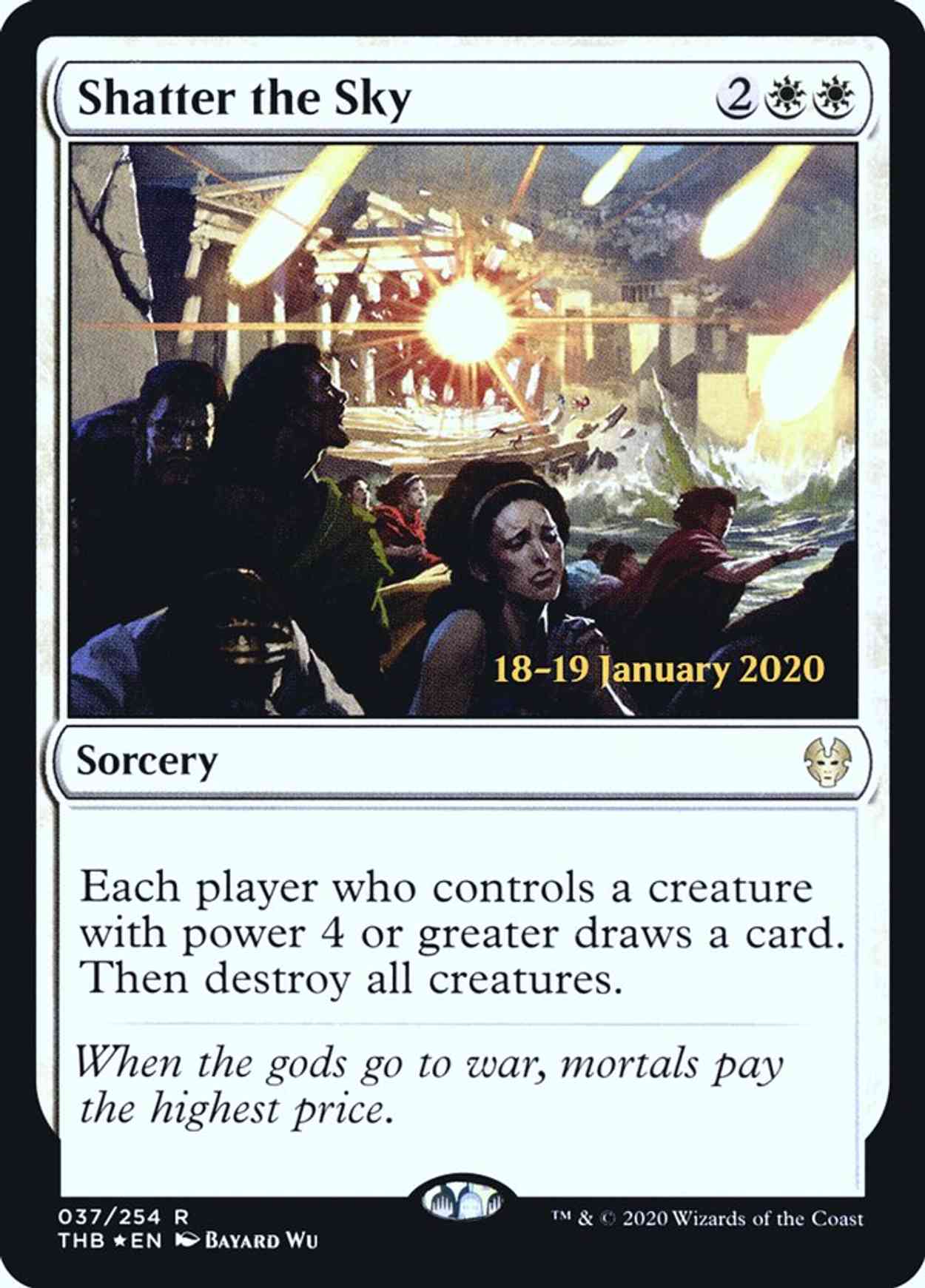 Shatter the Sky magic card front