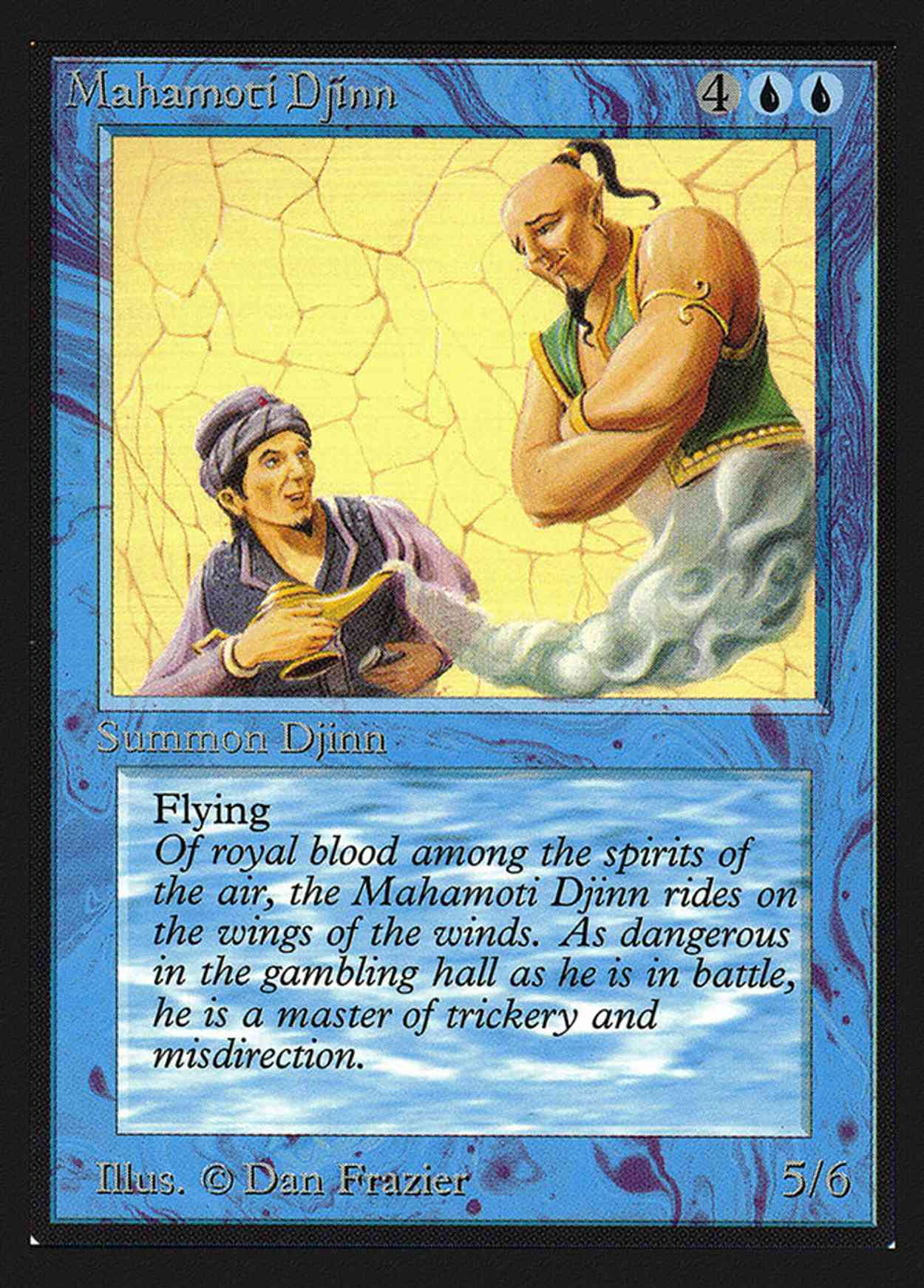 Mahamoti Djinn (CE) magic card front