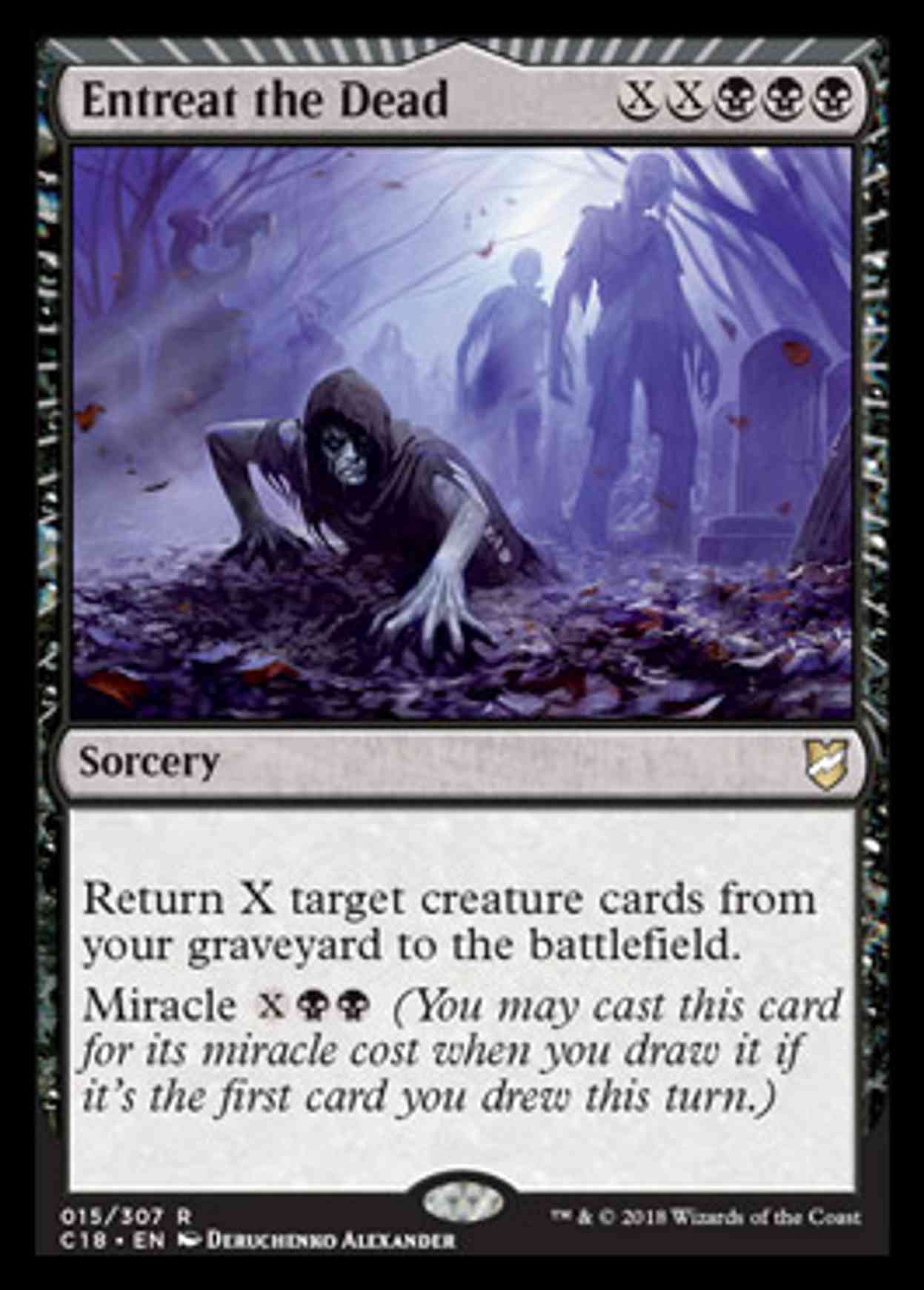 Entreat the Dead magic card front
