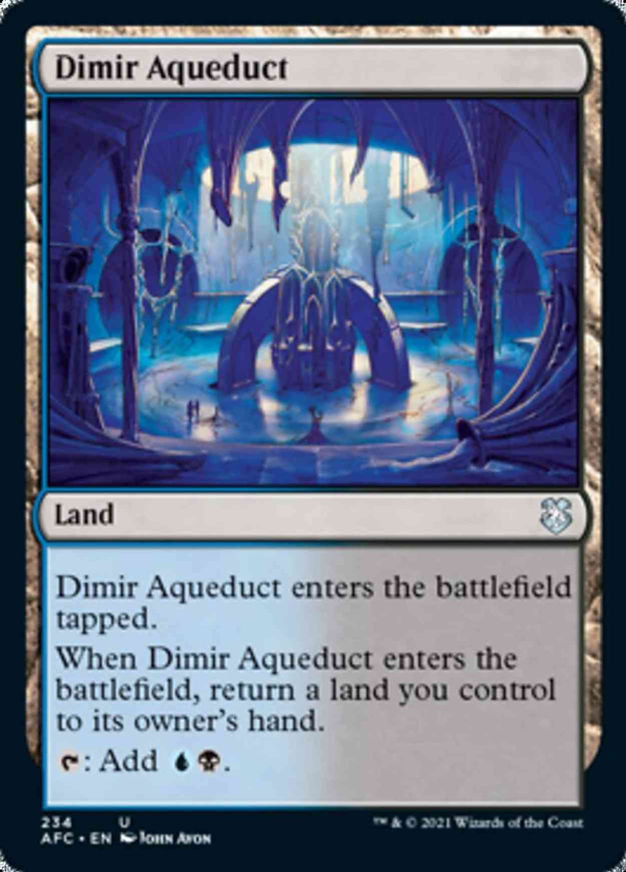 Dimir Aqueduct magic card front