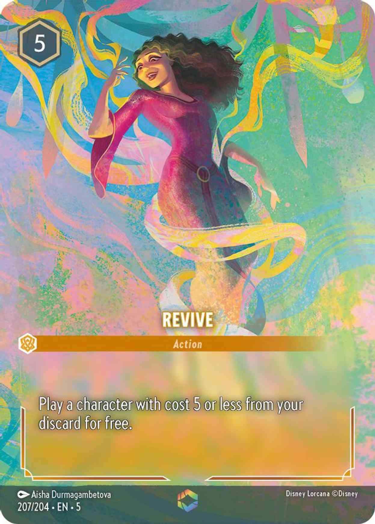 Revive (Enchanted) magic card front