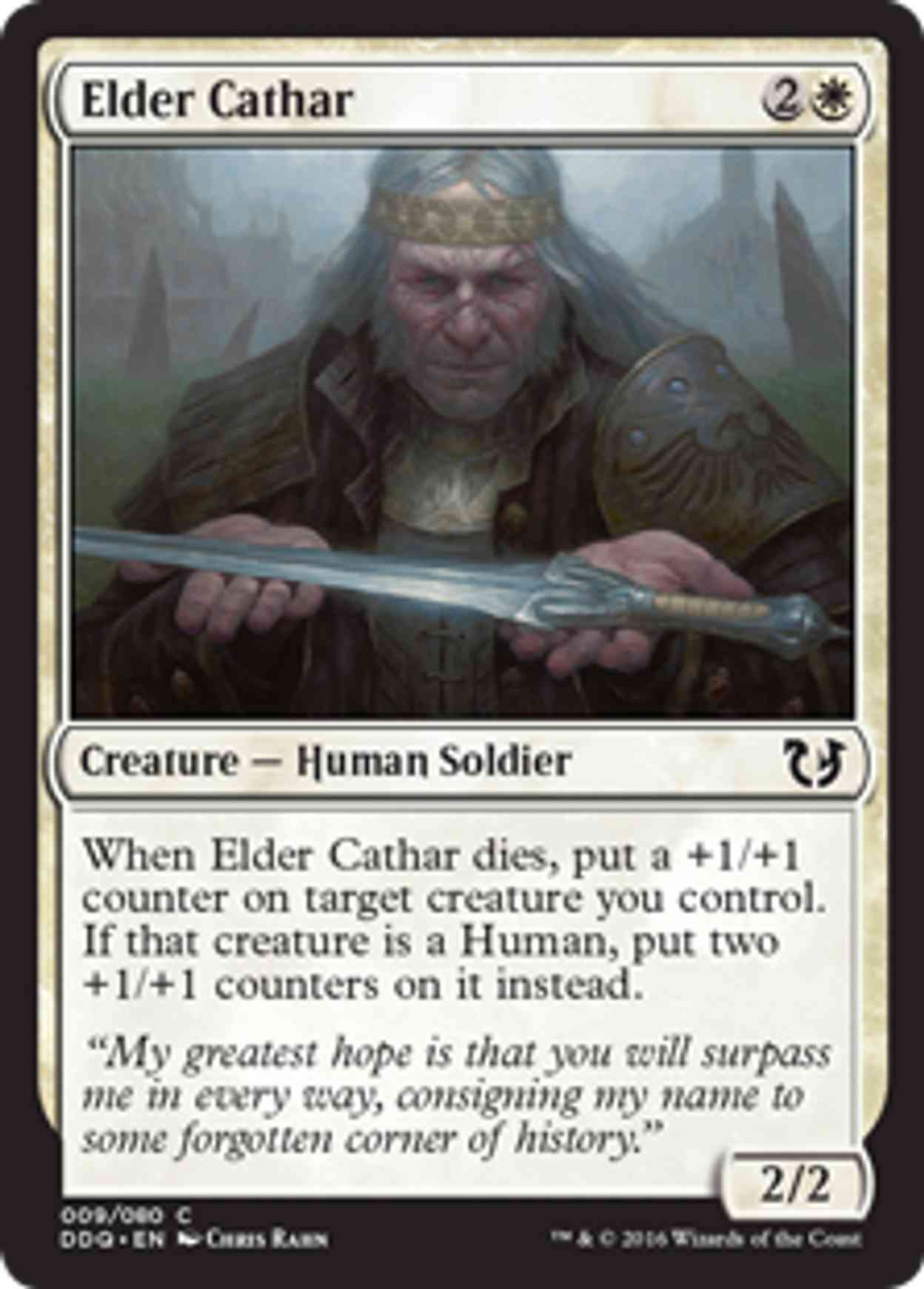 Elder Cathar magic card front