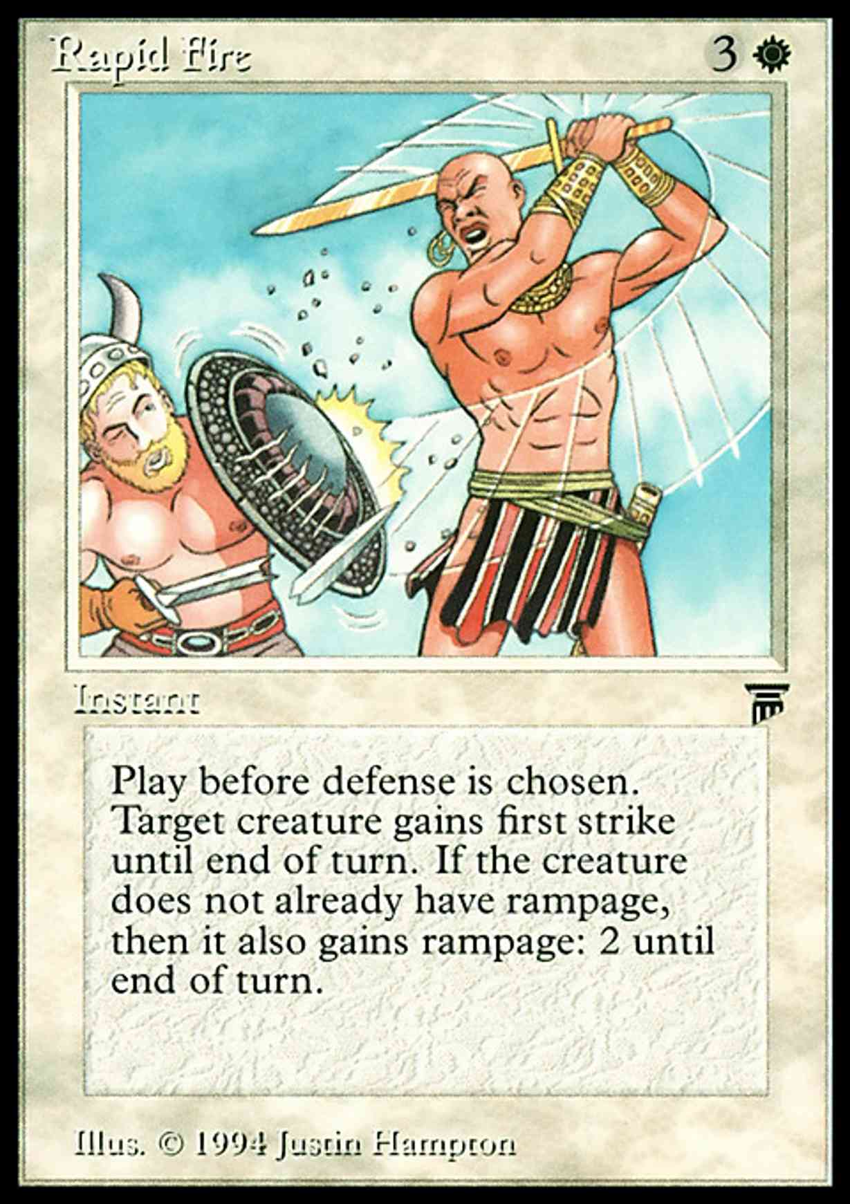 Rapid Fire magic card front