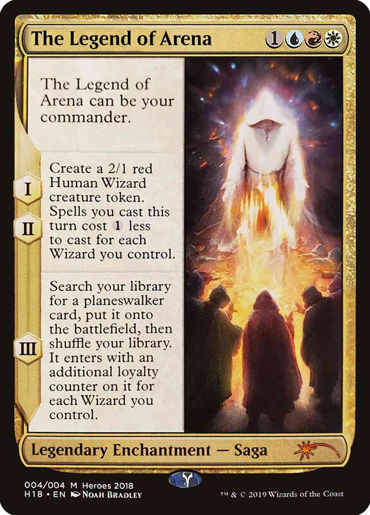 The Legend of Arena magic card front