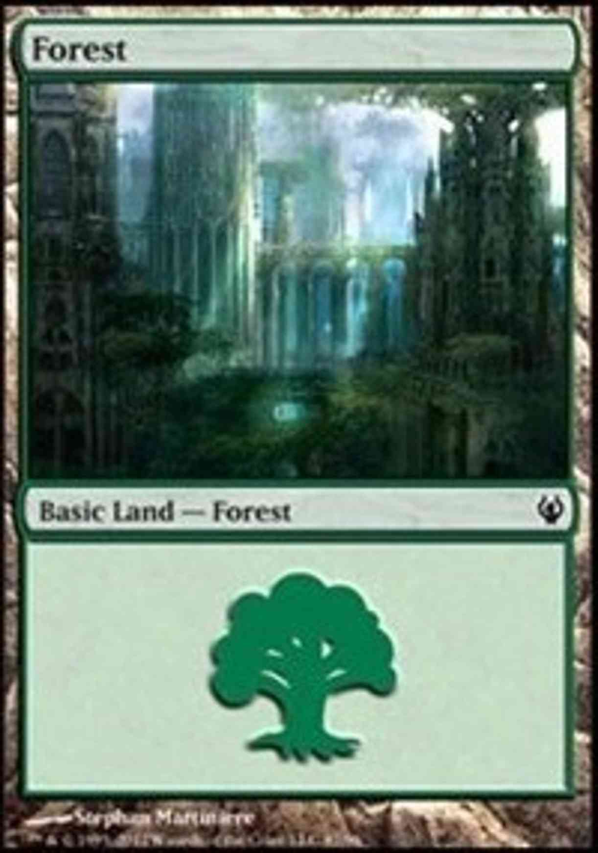 Forest (87) magic card front