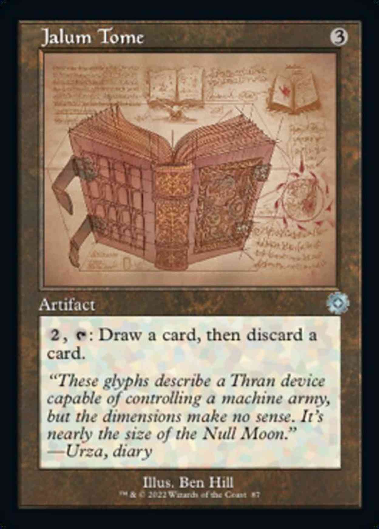 Jalum Tome (Schematic) magic card front