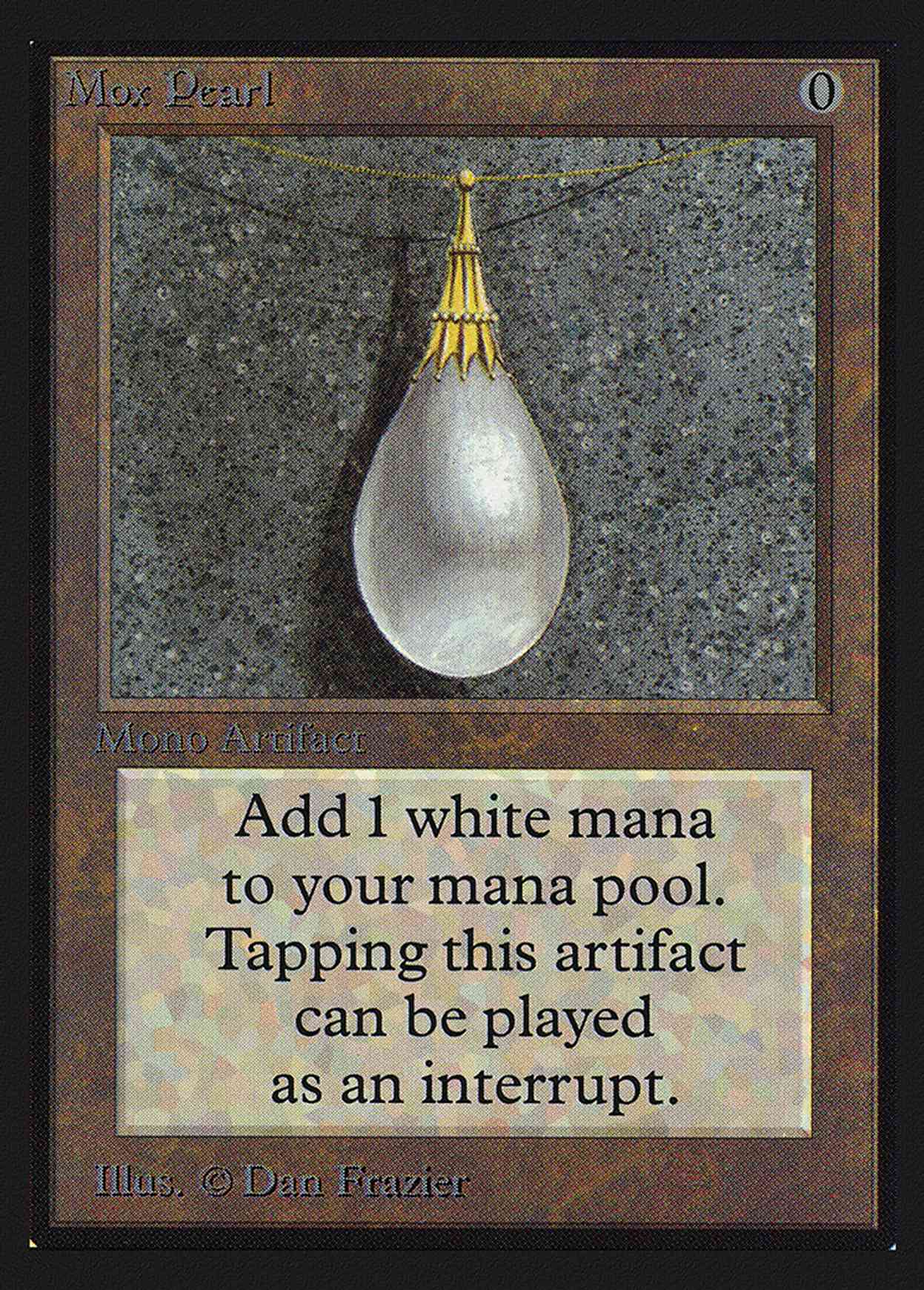 Mox Pearl (IE) Price from mtg International Edition