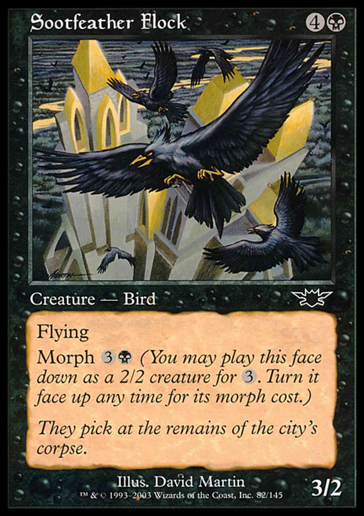 Sootfeather Flock magic card front