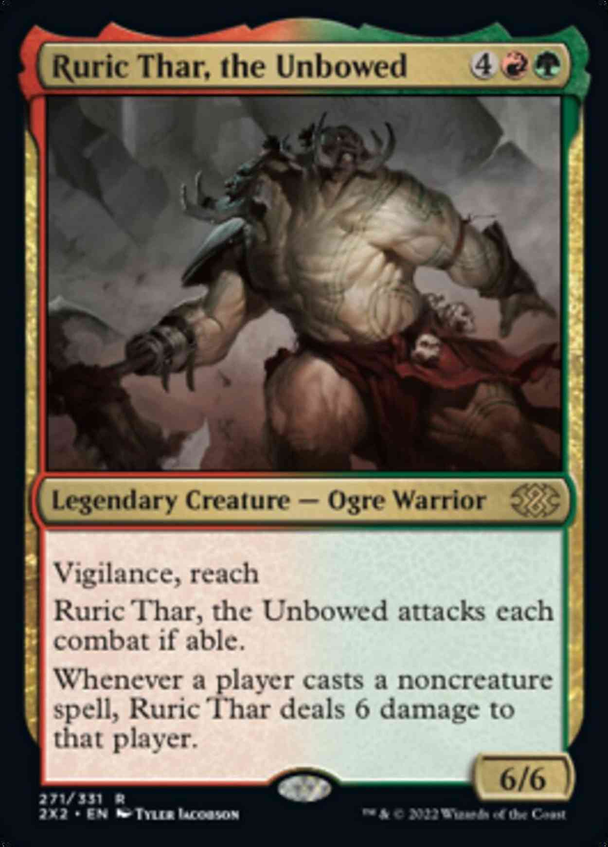 Ruric Thar, the Unbowed magic card front
