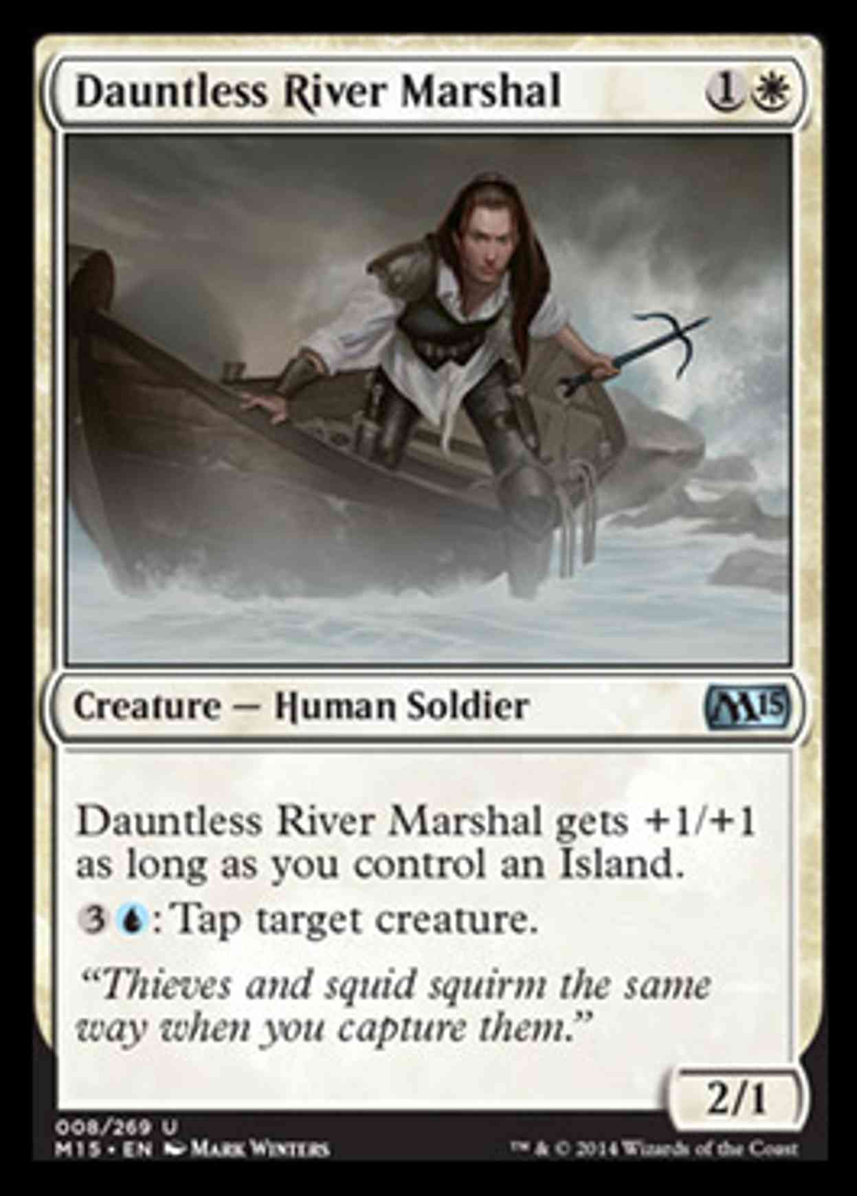 Dauntless River Marshal magic card front