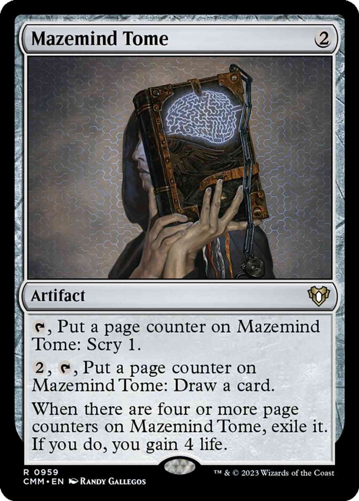 Mazemind Tome magic card front